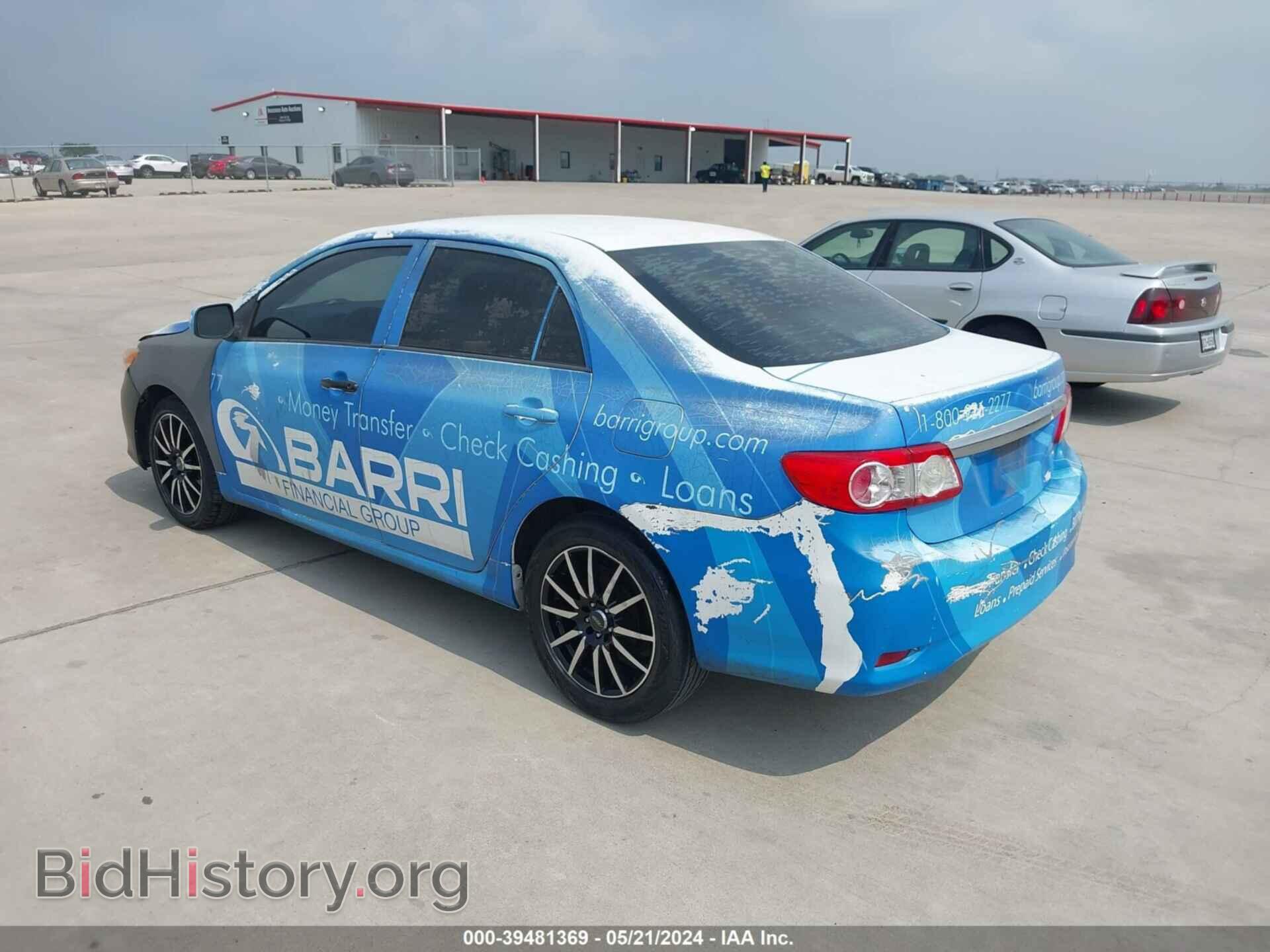 2013 TOYOTA COROLLA - VIN: 5YFBU4EE1DP090277 - Фото 3