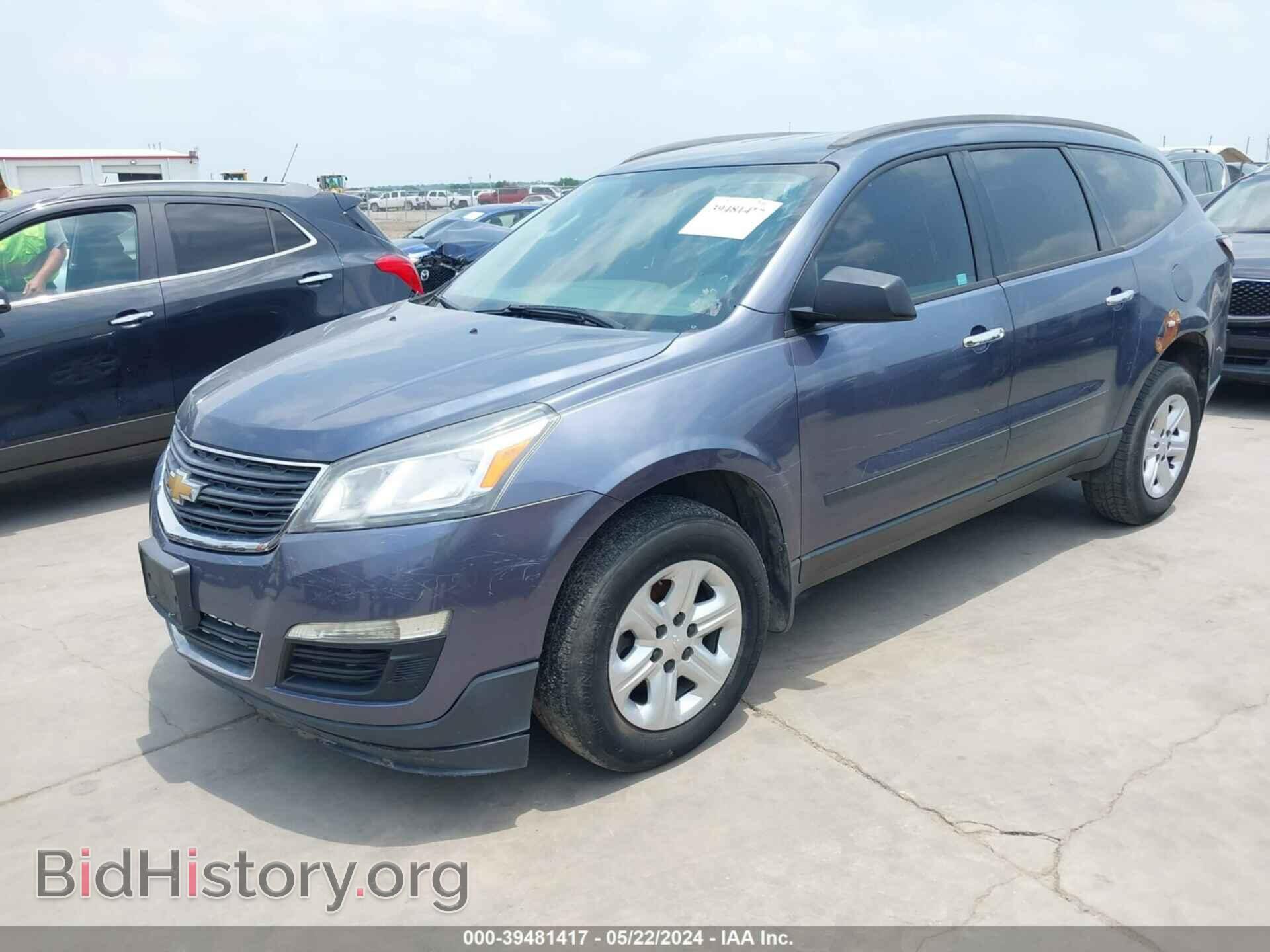2013 CHEVROLET TRAVERSE - VIN: 1GNKRFKD0DJ211935 - Фото 2