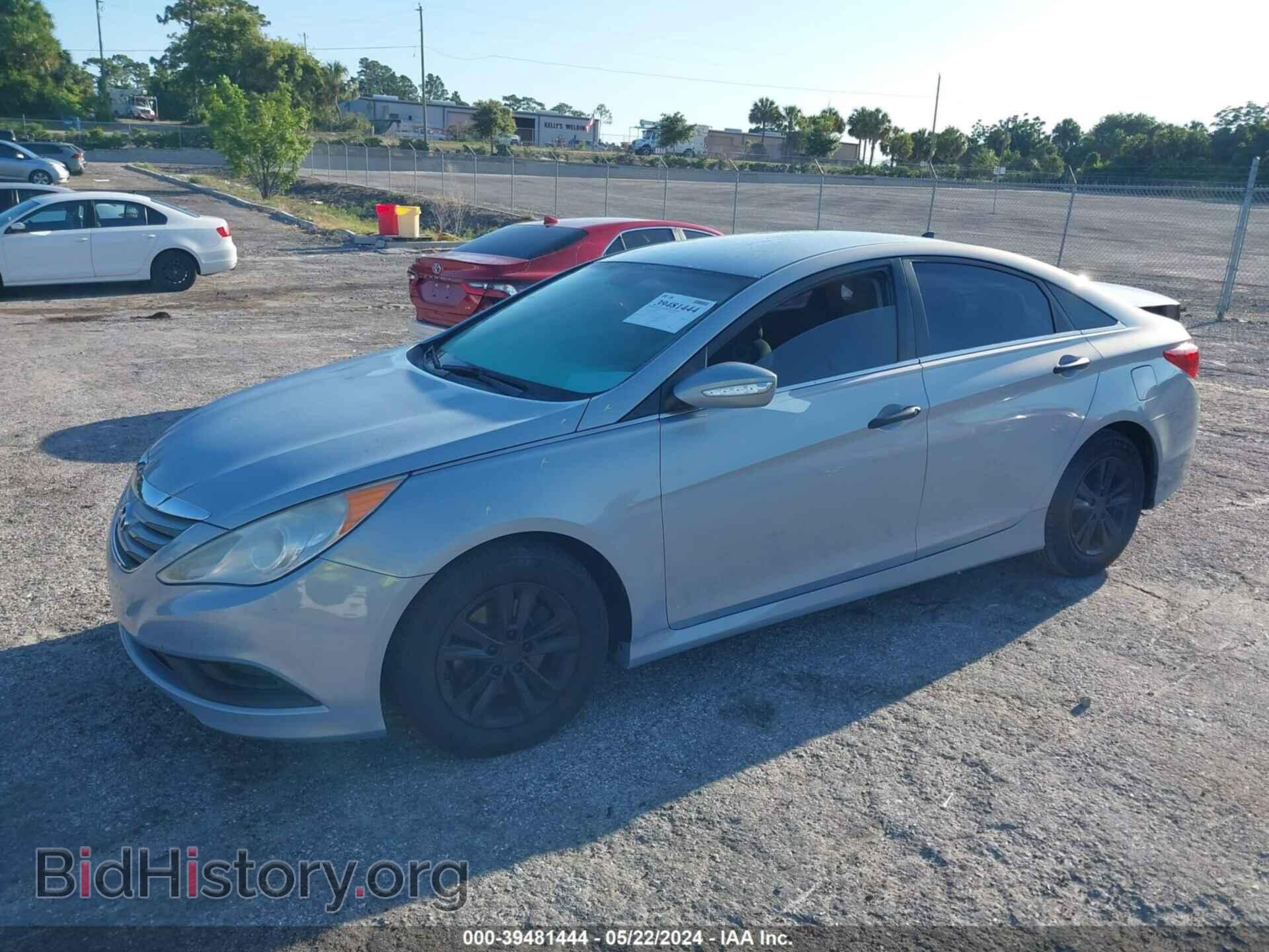 2014 HYUNDAI SONATA - VIN: 5NPEB4AC9EH928416 - Фото 2