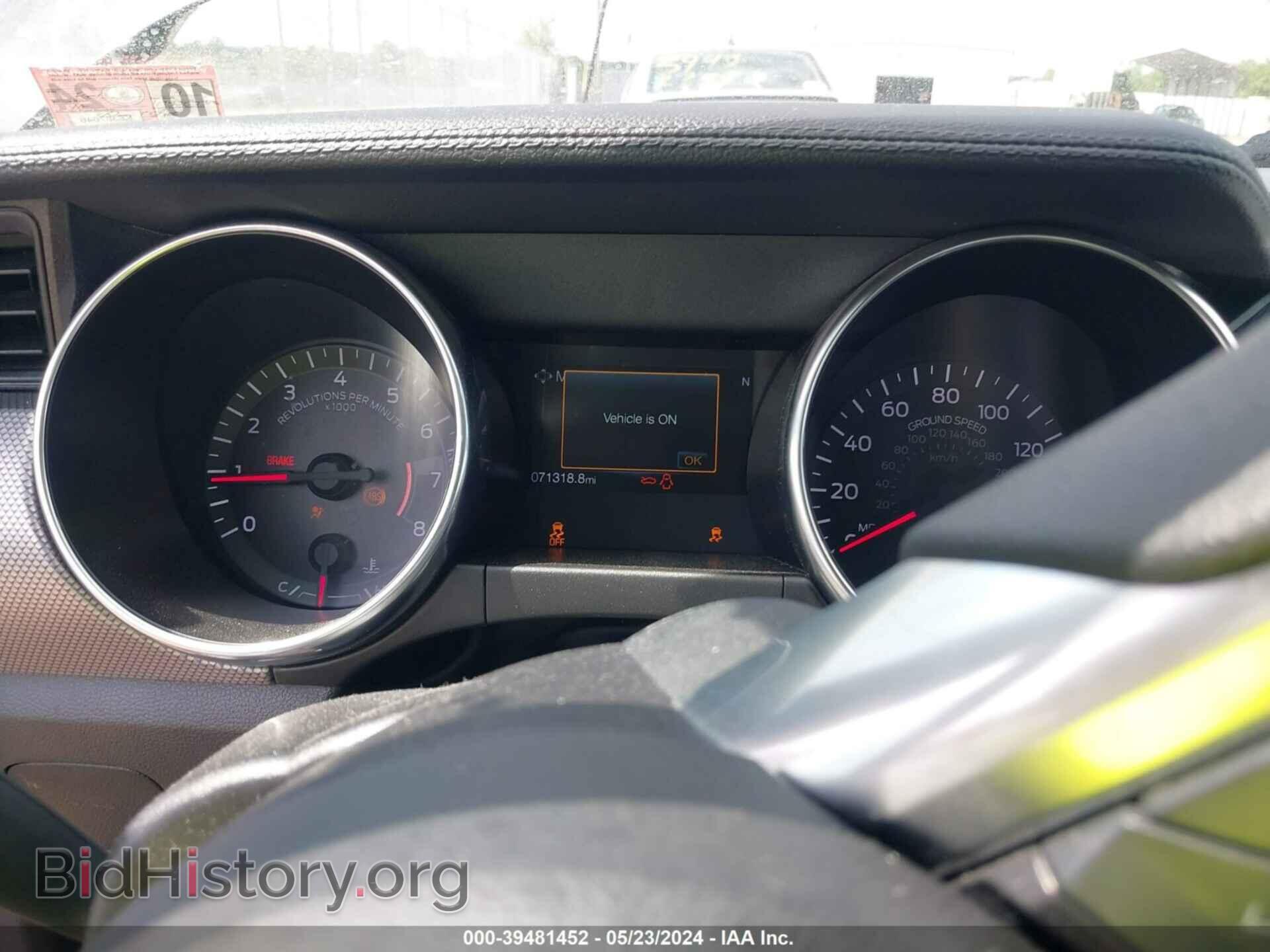 2019 FORD MUSTANG - VIN: 1FA6P8TH9K5122003 - Фото 2