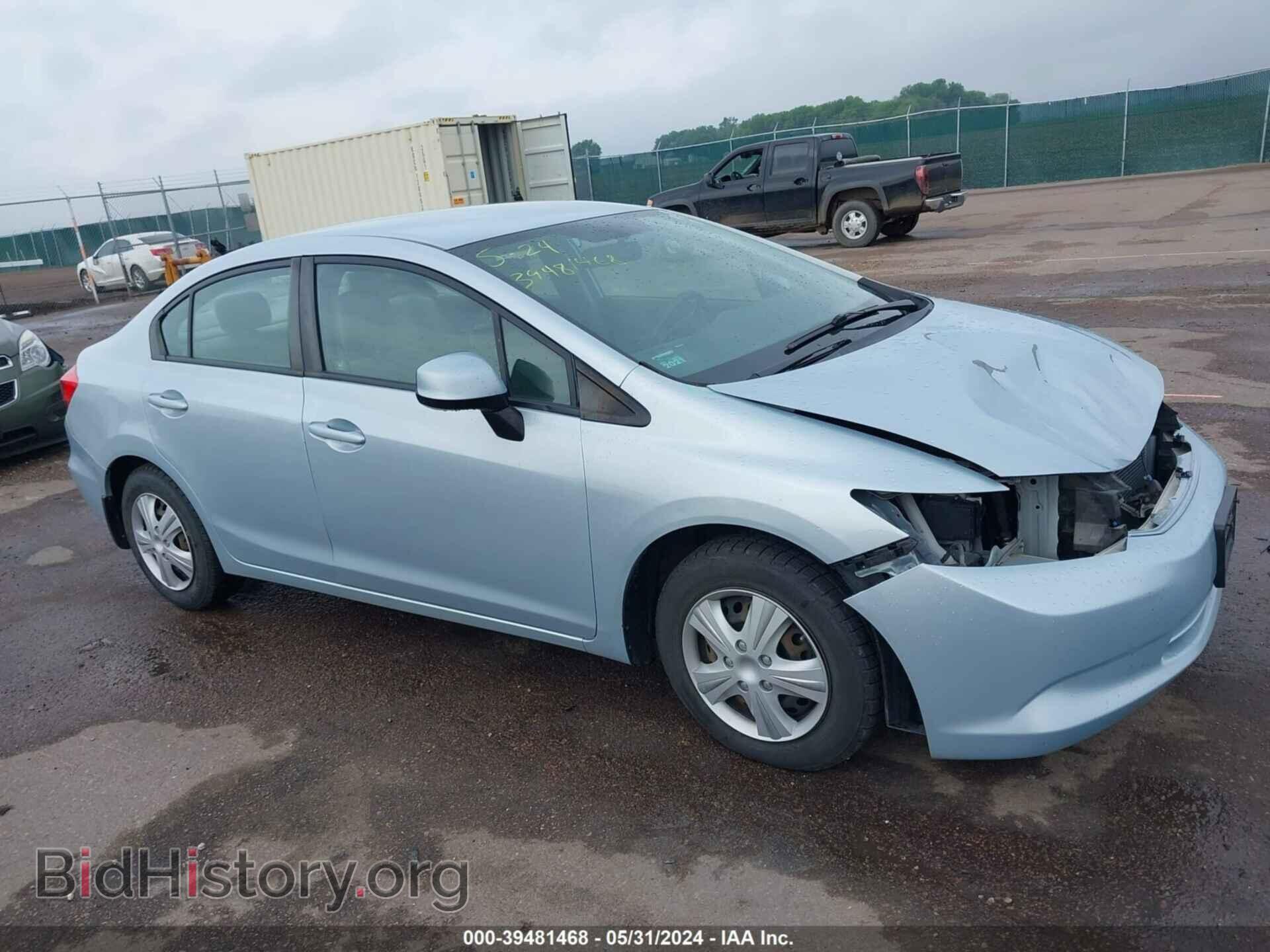 Photo 2HGFB2F55CH566224 - HONDA CIVIC 2012