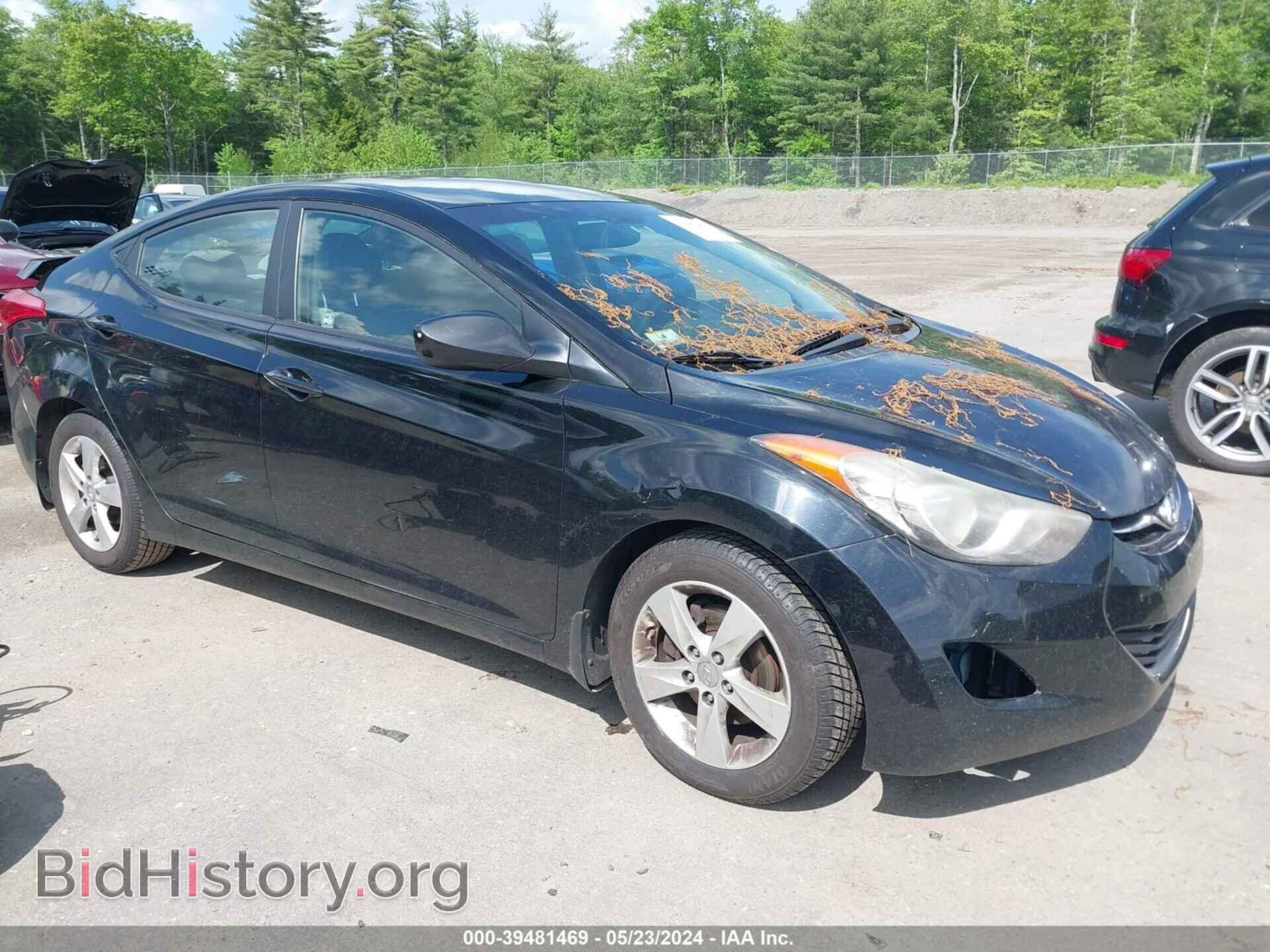 Фотография KMHDH4AE6CU181495 - HYUNDAI ELANTRA 2012