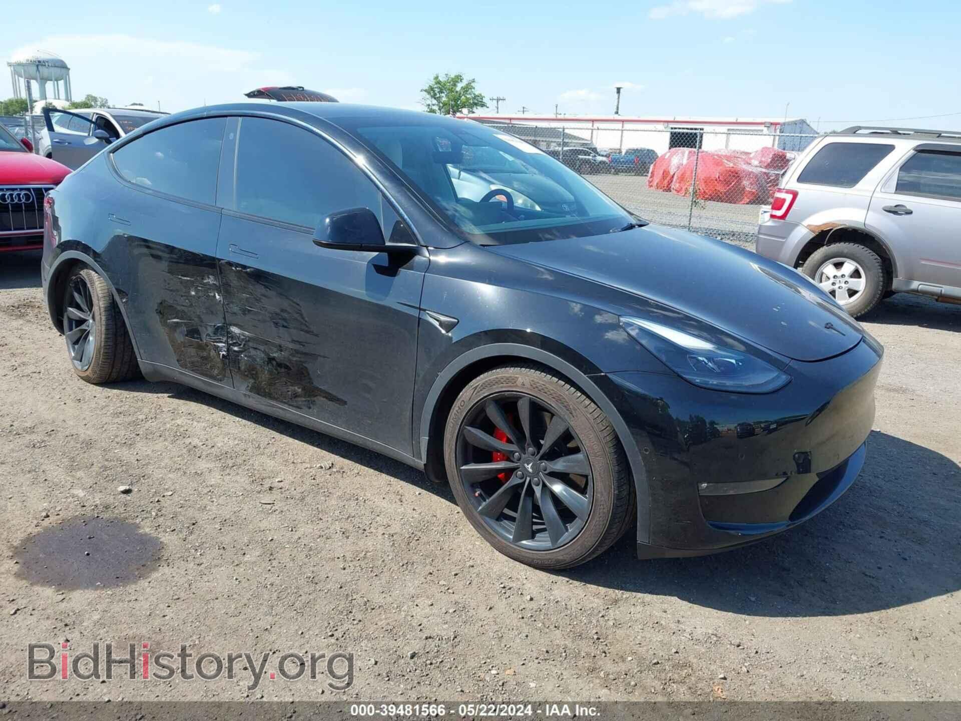 Photo 5YJYGDEF7MF219936 - TESLA MODEL Y 2021