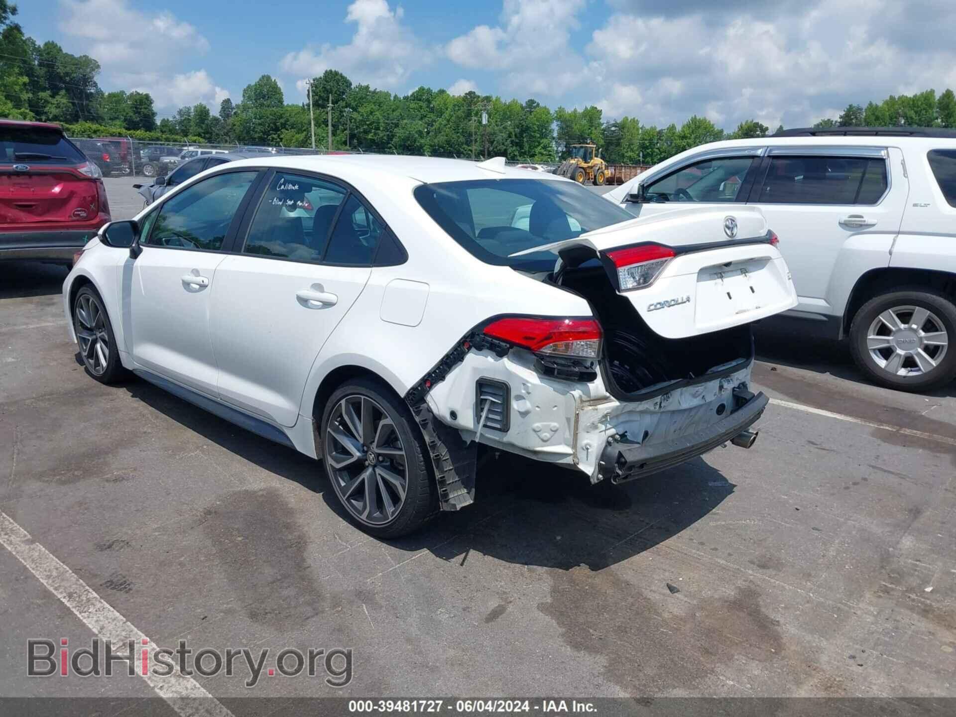 2021 TOYOTA COROLLA - VIN: 5YFS4MCE1MP060344 - Фото 3
