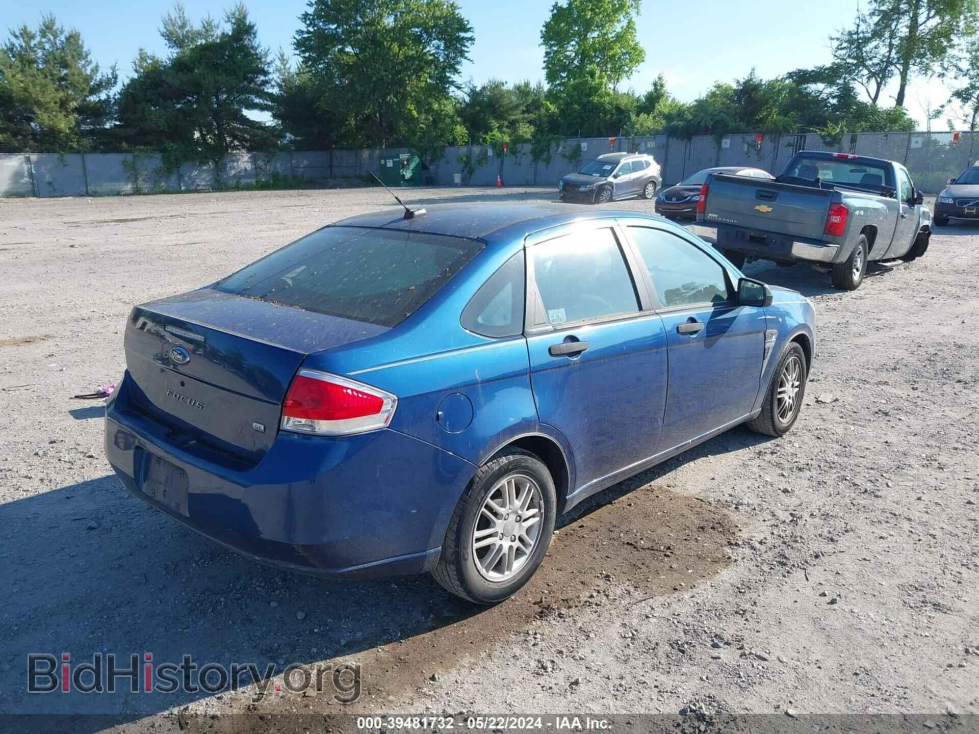 2008 FORD FOCUS - VIN: 1FAHP35N98W158985 - Фото 4