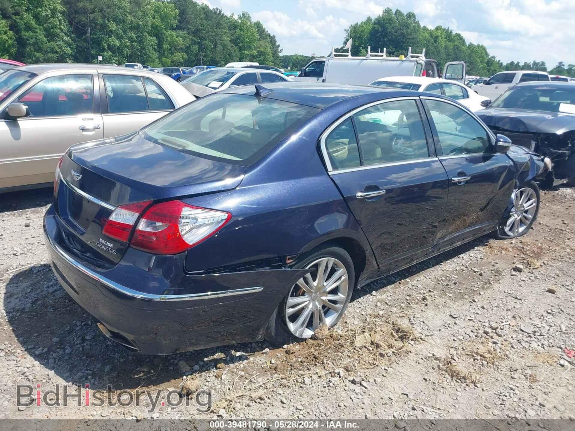2012 HYUNDAI GENESIS - VIN: KMHGC4DD3CU173319 - Фото 4