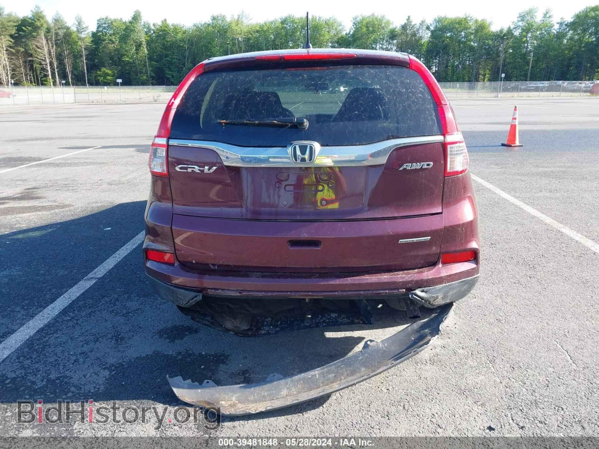 2016 HONDA CR-V - VIN: 5J6RM4H47GL032196 - Фото 6