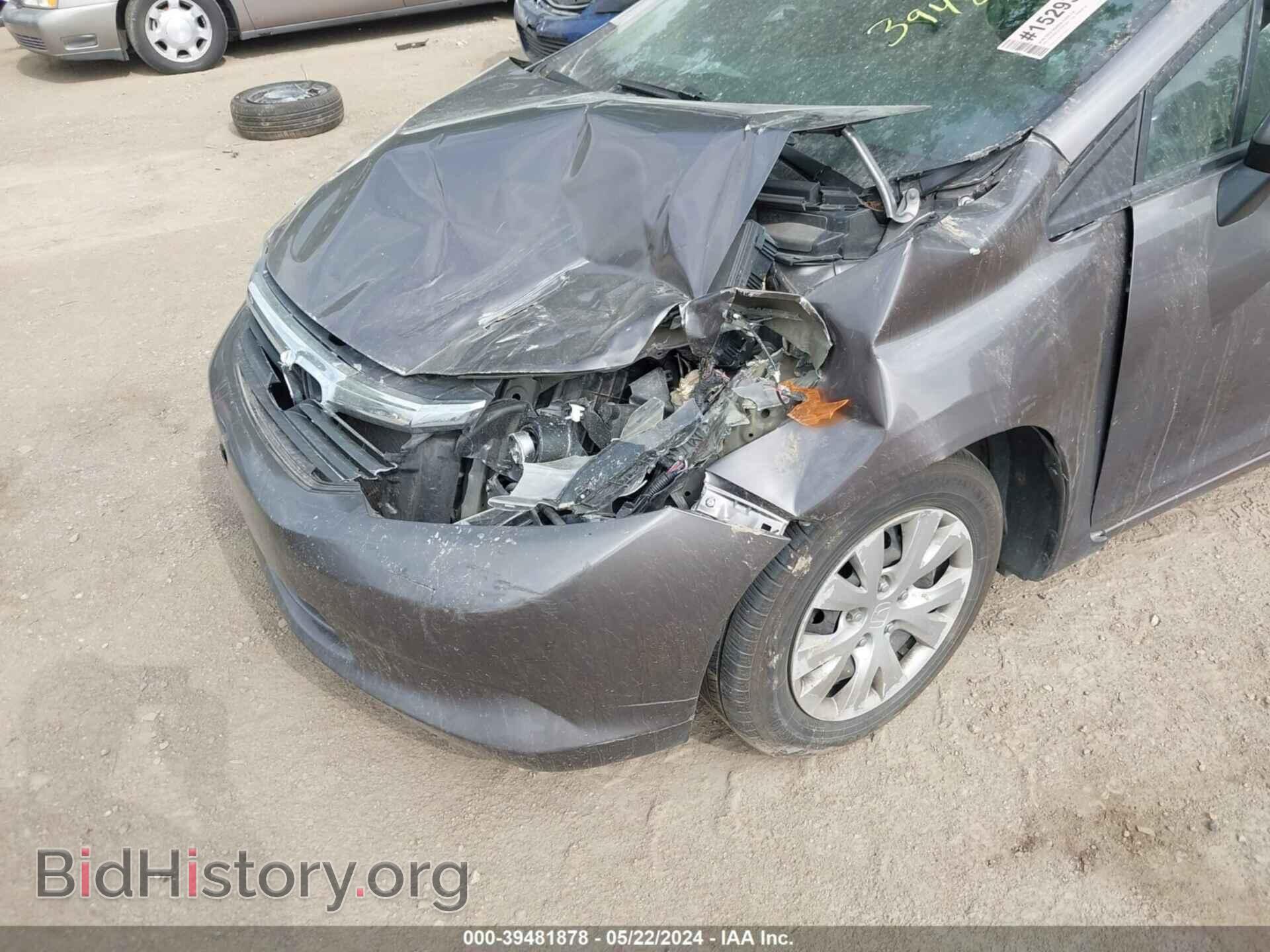 2012 HONDA CIVIC - VIN: 19XFB2F52CE070341 - Фото 6