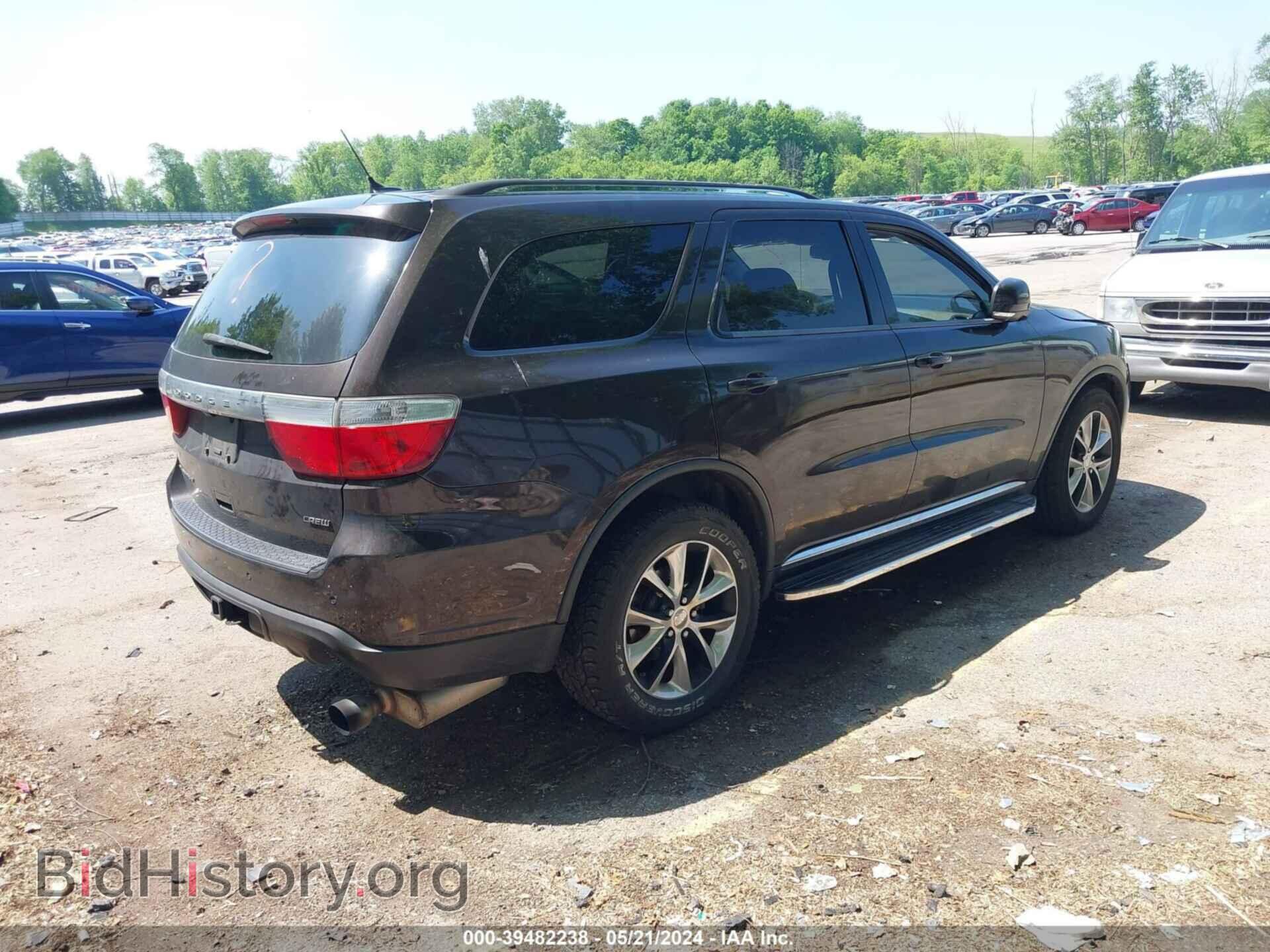 2012 DODGE DURANGO - VIN: 1C4RDHDG4CC260020 - Фото 4