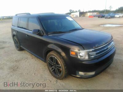 2013 Ford FLEX SEL, black — VIN 2FMHK6C85DBD25616, IAAI