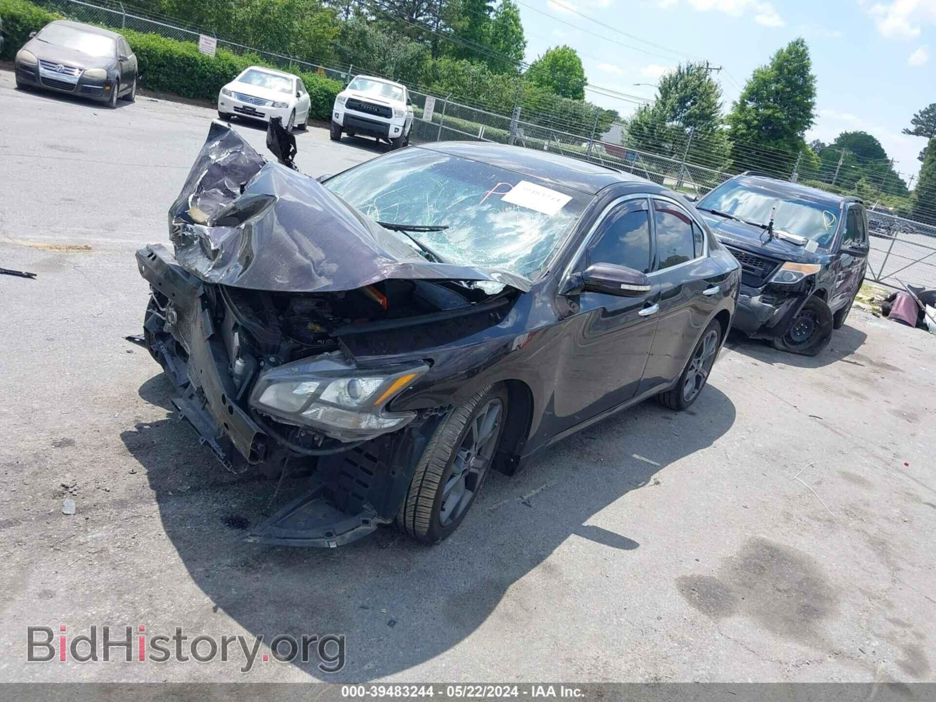 2014 NISSAN MAXIMA - VIN: 1N4AA5AP9EC491867 - Фото 2