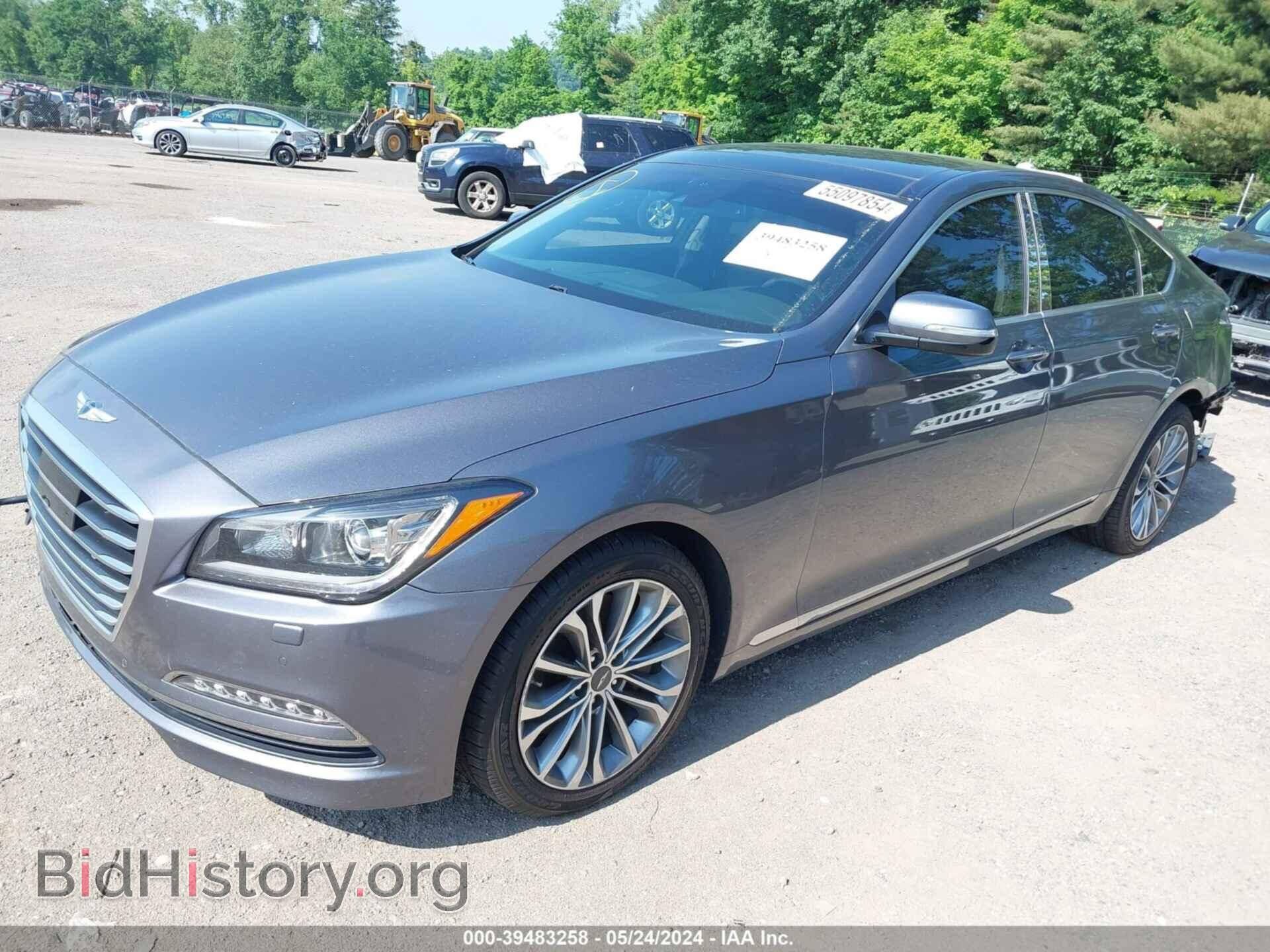 2017 GENESIS G80 - VIN: KMHGN4JE7HU171149 - Фото 2