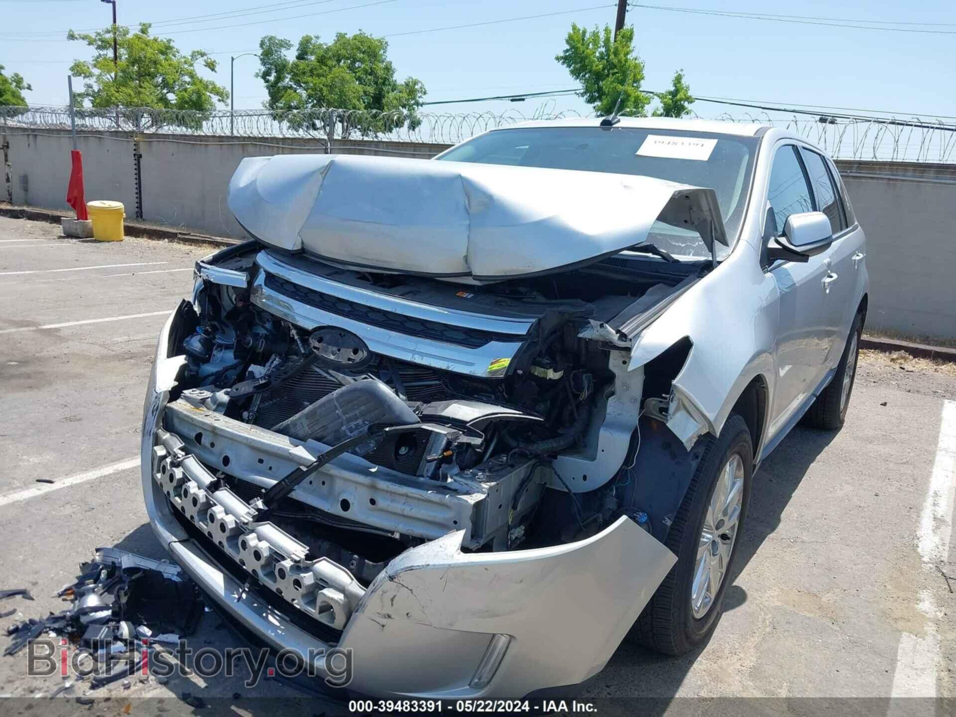 2013 FORD EDGE - VIN: 2FMDK4KCXDBA75251 - Фото 2