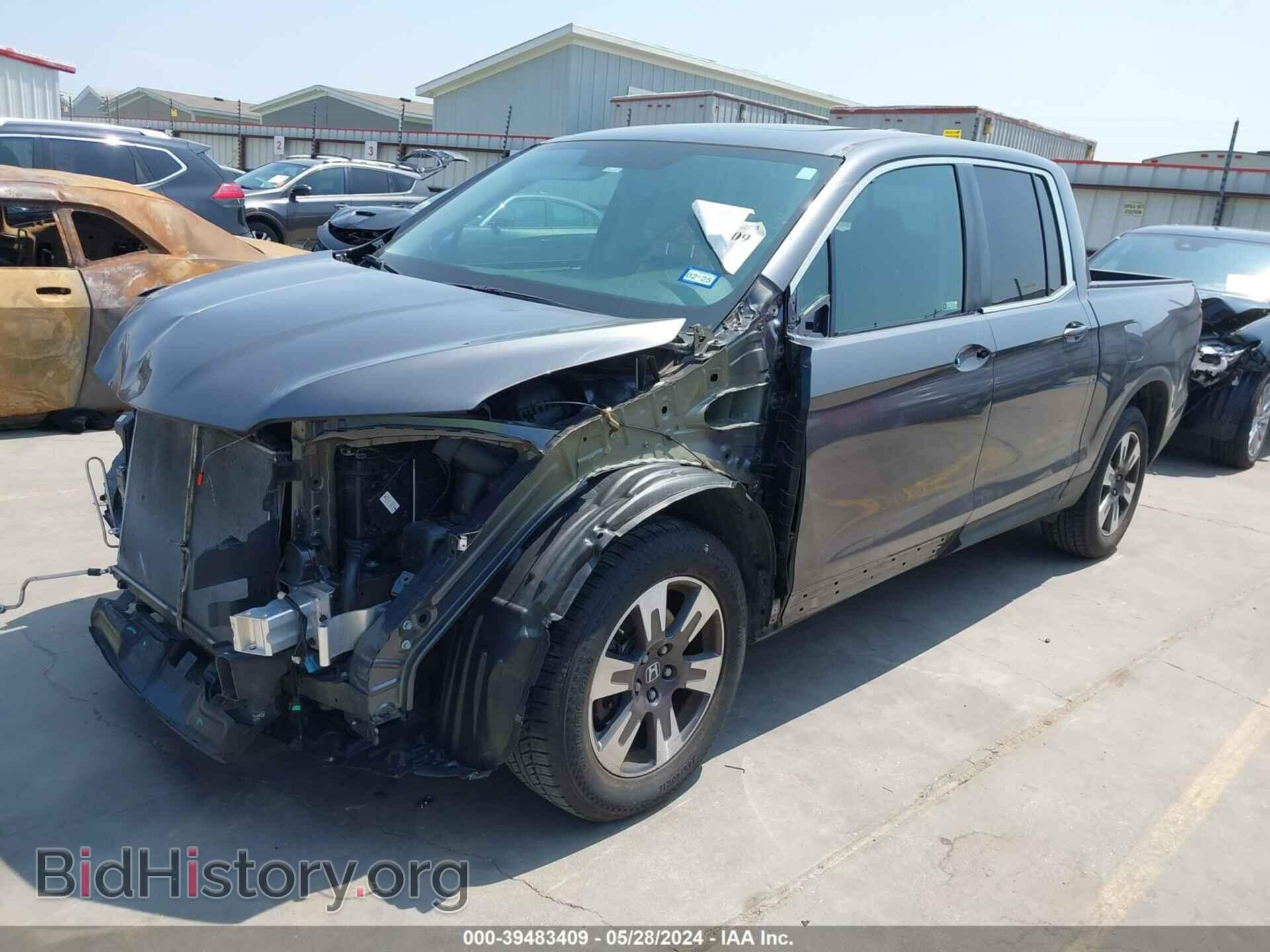 2019 HONDA RIDGELINE - VIN: 5FPYK2F67KB005387 - Фото 2
