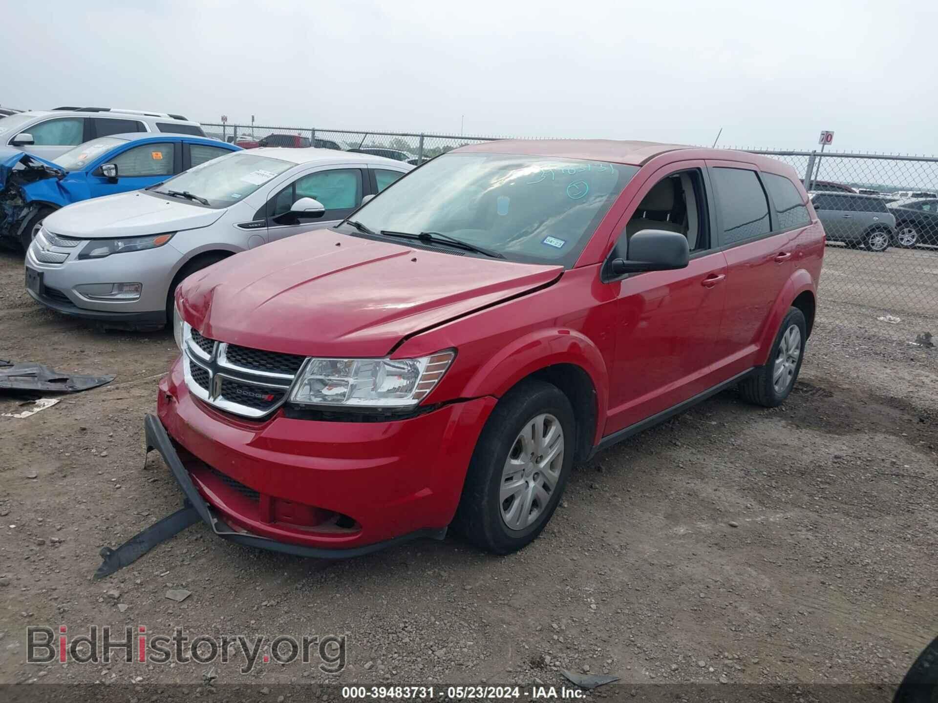 2015 DODGE JOURNEY - VIN: 3C4PDCAB8FT684375 - Фото 2