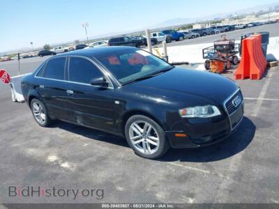 2007 Audi A4 2.0T, черный — VIN WAUAF78E17A031478, IAAI