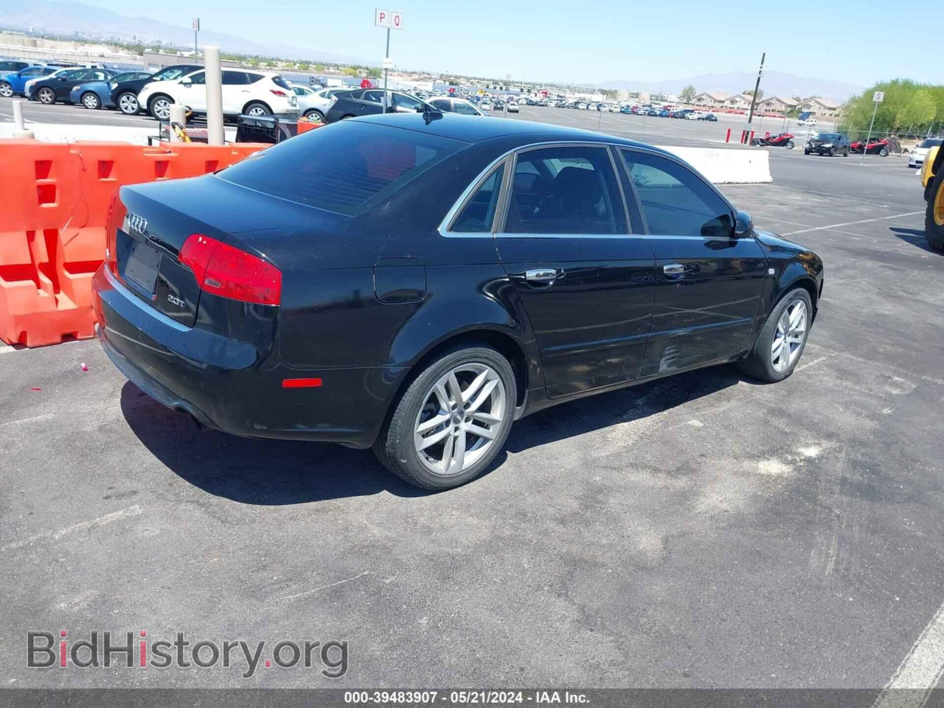 2007 AUDI A4 - VIN: WAUAF78E17A031478 - Фото 4