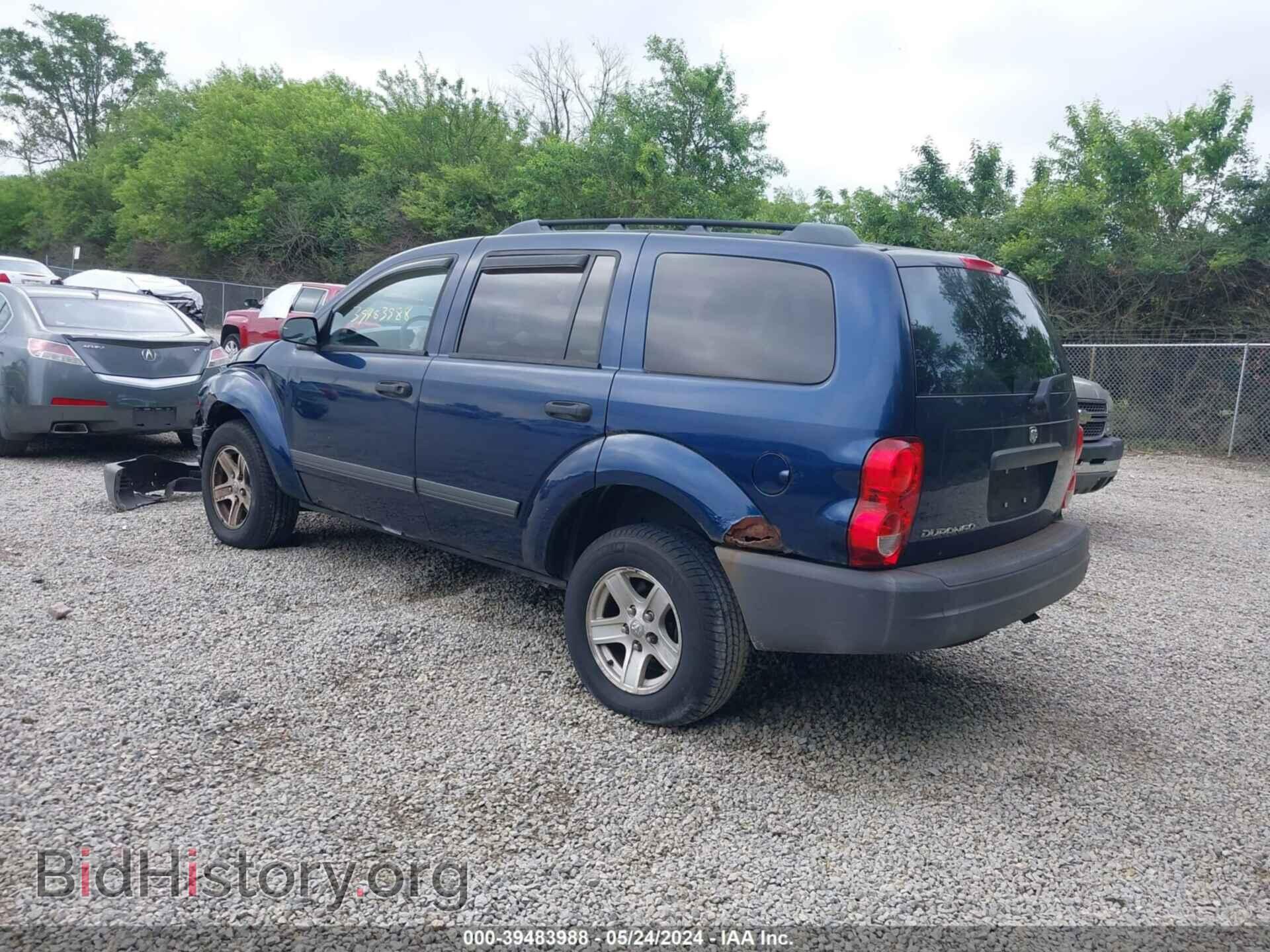 2006 DODGE DURANGO - VIN: 1D4HB38N36F172904 - Фото 3
