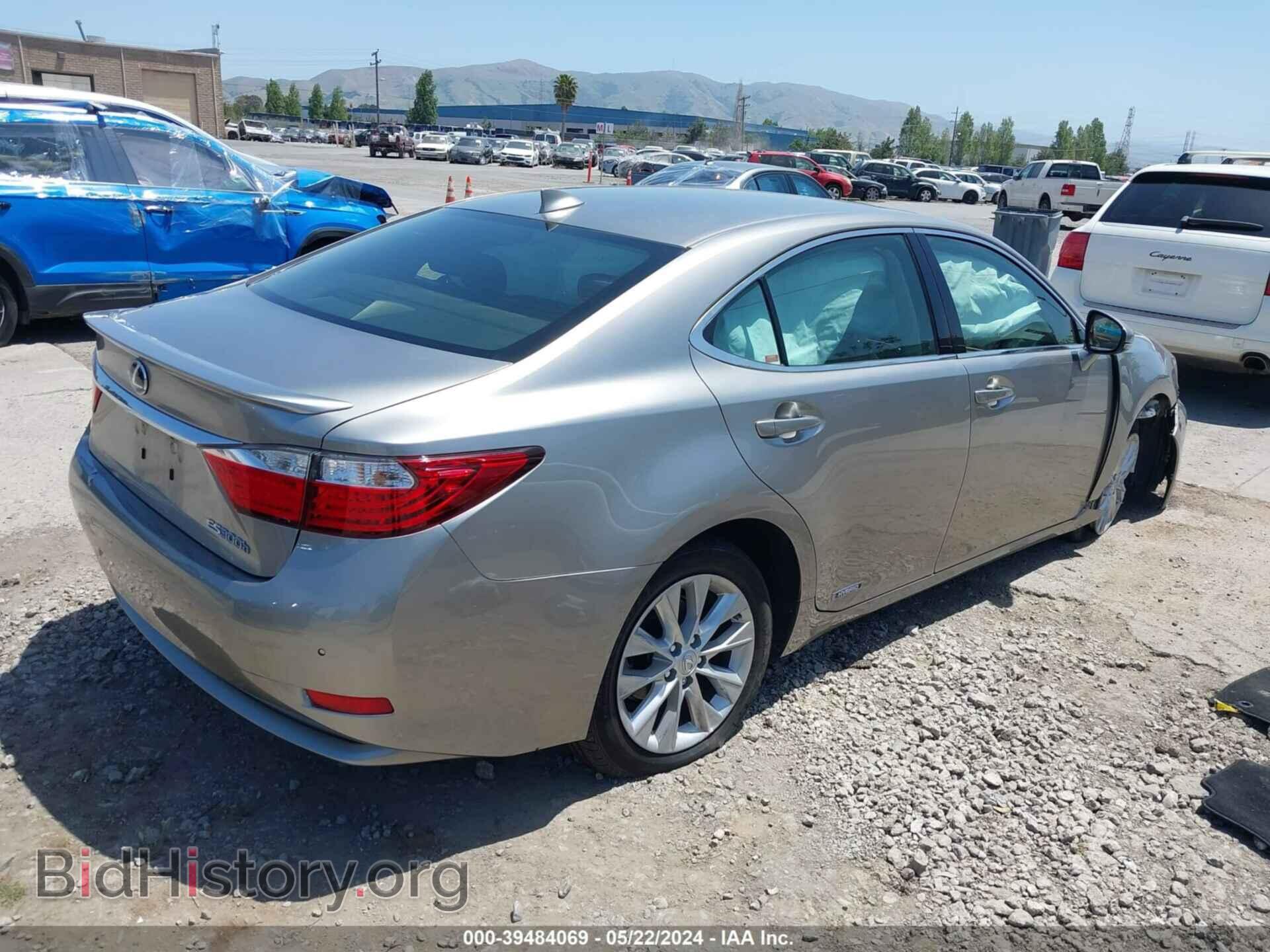 2015 LEXUS ES 300H - VIN: JTHBW1GG4F2080236 - Фото 4