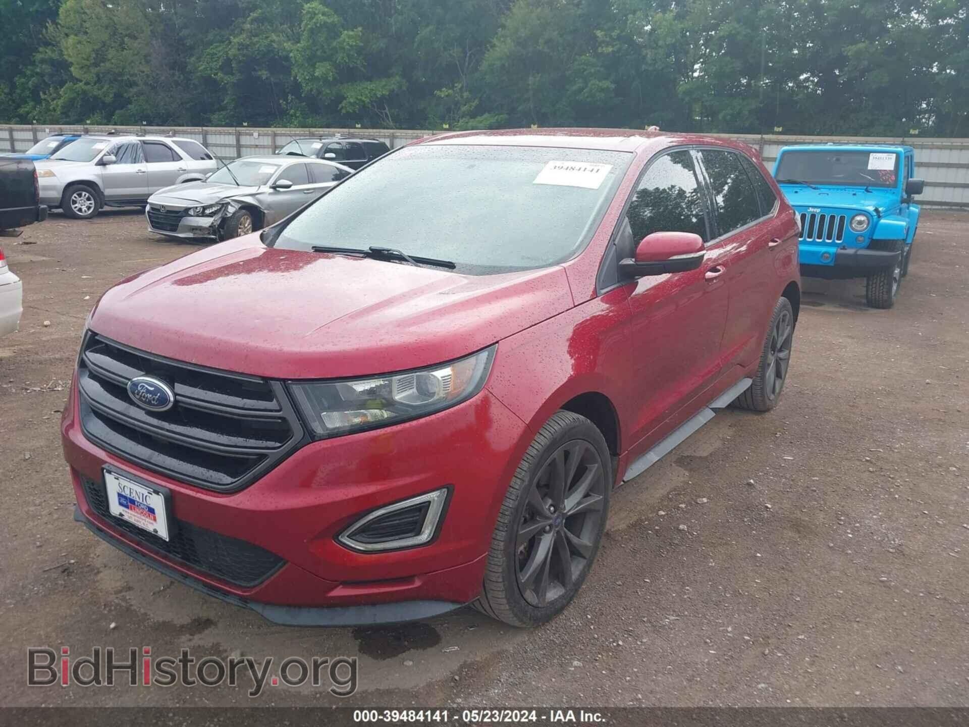 2015 FORD EDGE - VIN: 2FMTK4AP1FBC24701 - Photo 2