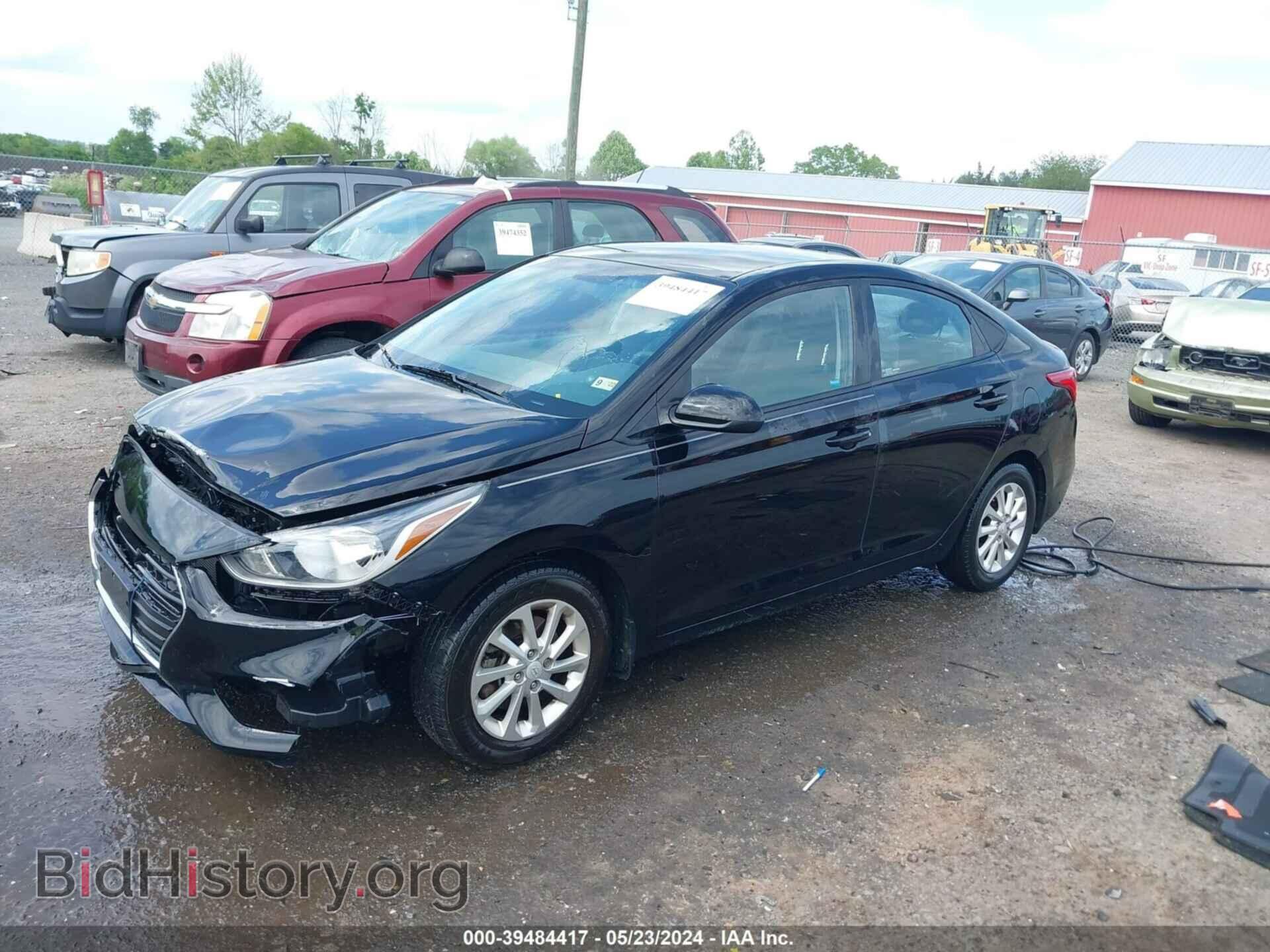 2018 HYUNDAI ACCENT - VIN: 3KPC24A35JE034208 - Фото 2