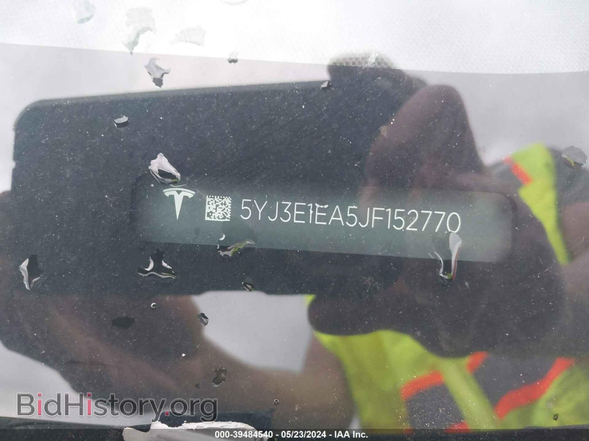 2018 TESLA MODEL 3 - VIN: 5YJ3E1EA5JF152770 - Фото 9