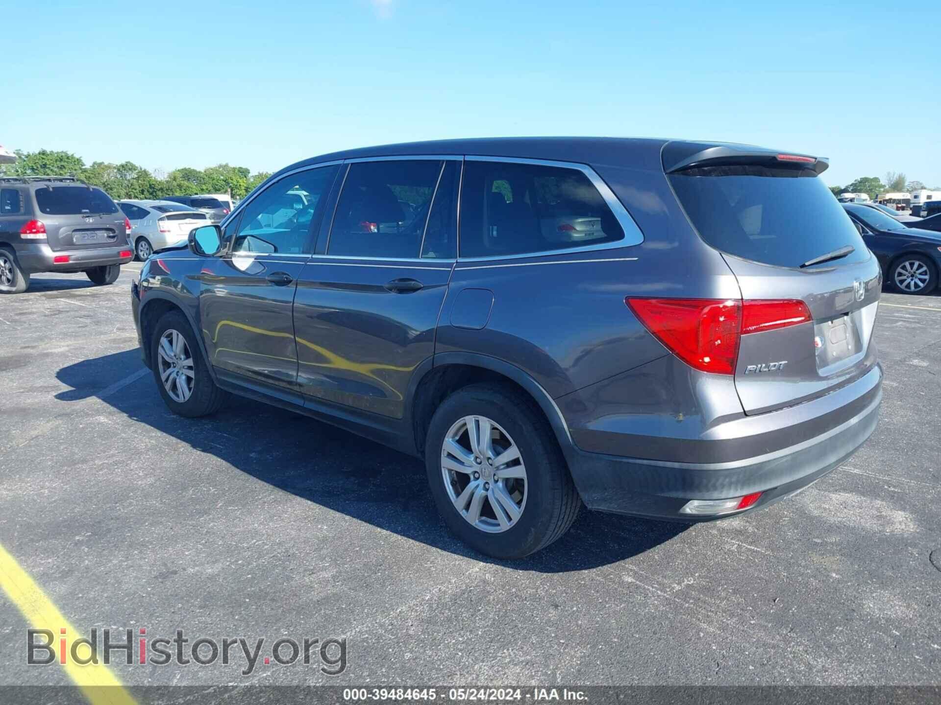 2018 HONDA PILOT - VIN: 5FNYF5H16JB024964 - Фото 3