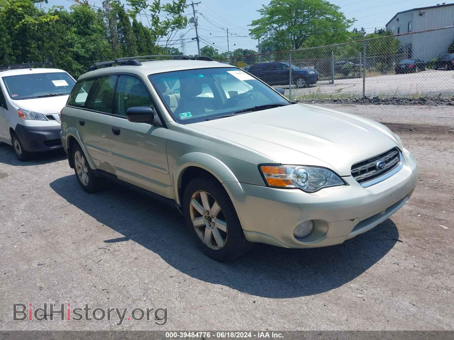 Фотография 4S4BP61C267326250 - SUBARU OUTBACK 2006