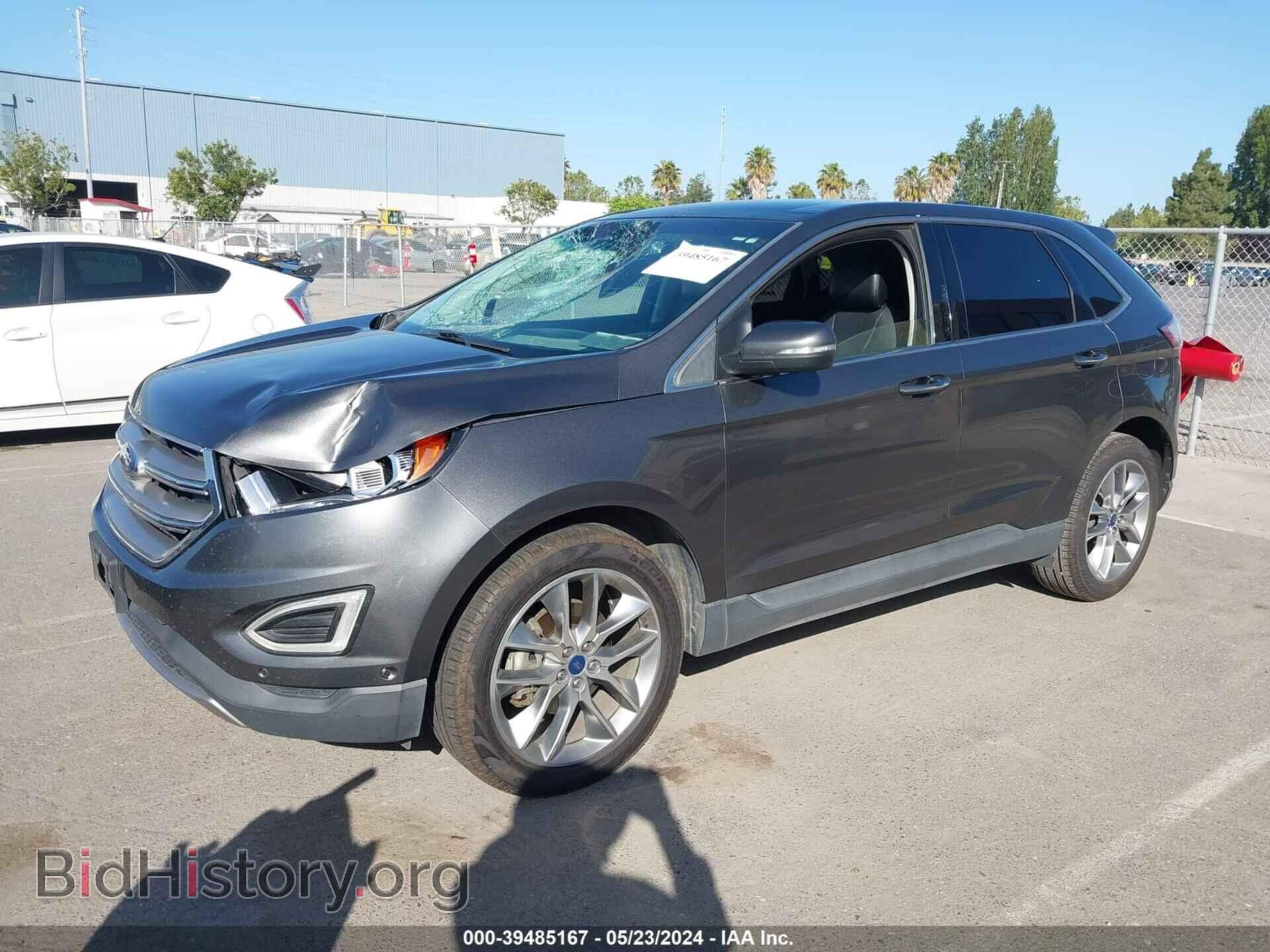 2015 FORD EDGE - VIN: 2FMPK3K94FBB60956 - Фото 2