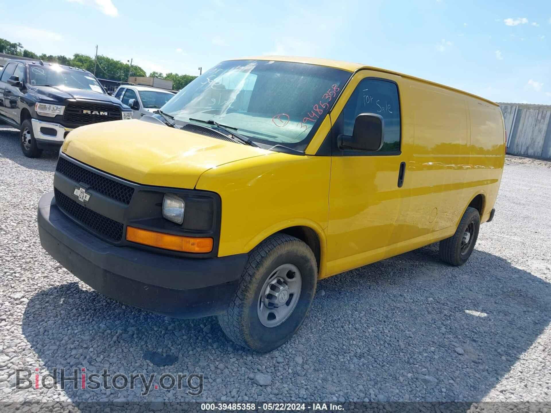 2014 CHEVROLET EXPRESS 2500 - VIN: 1GCWGFCA4E1190562 - Фото 2