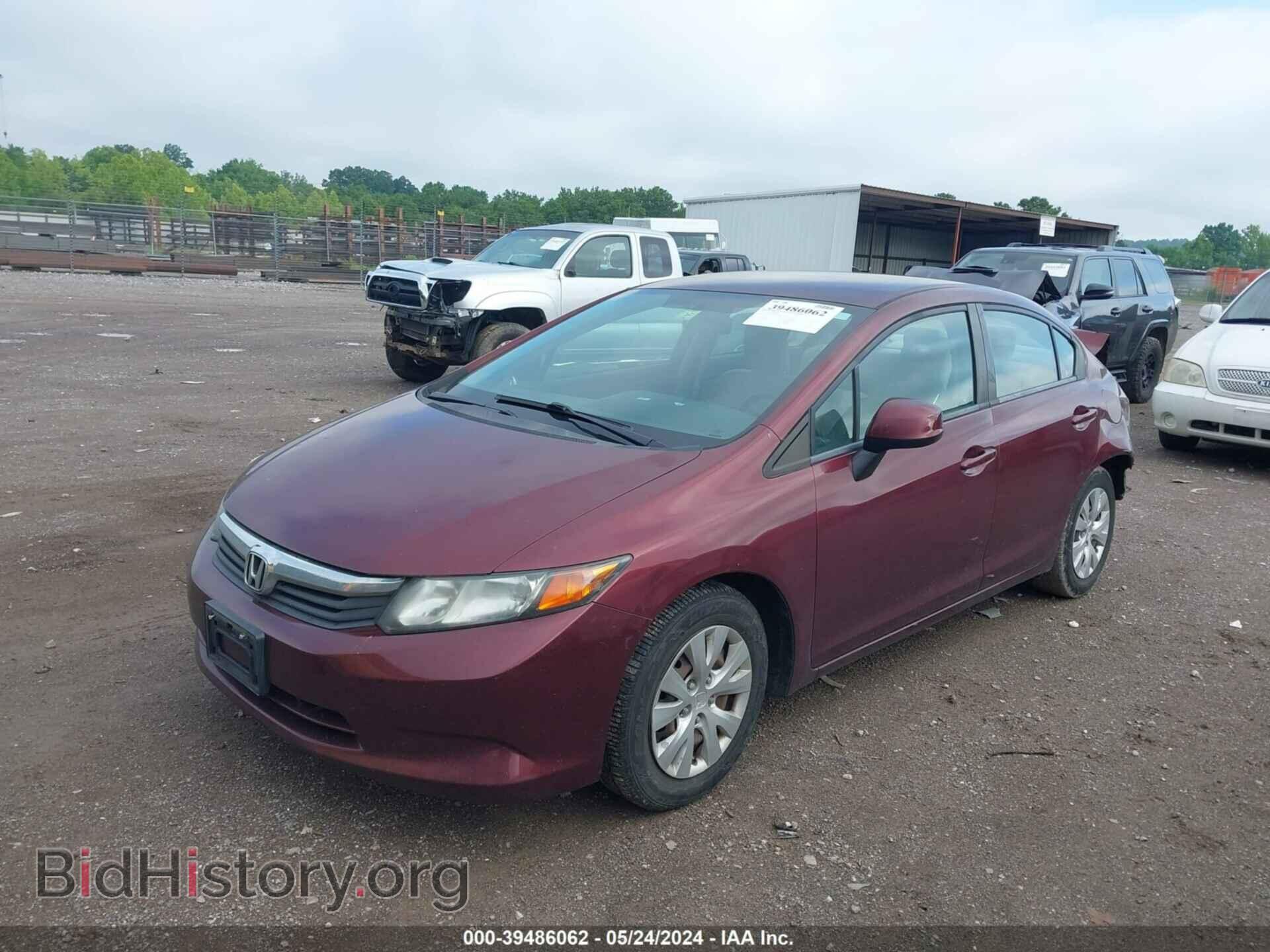 2012 HONDA CIVIC - VIN: 2HGFB2F50CH558984 - Photo 2
