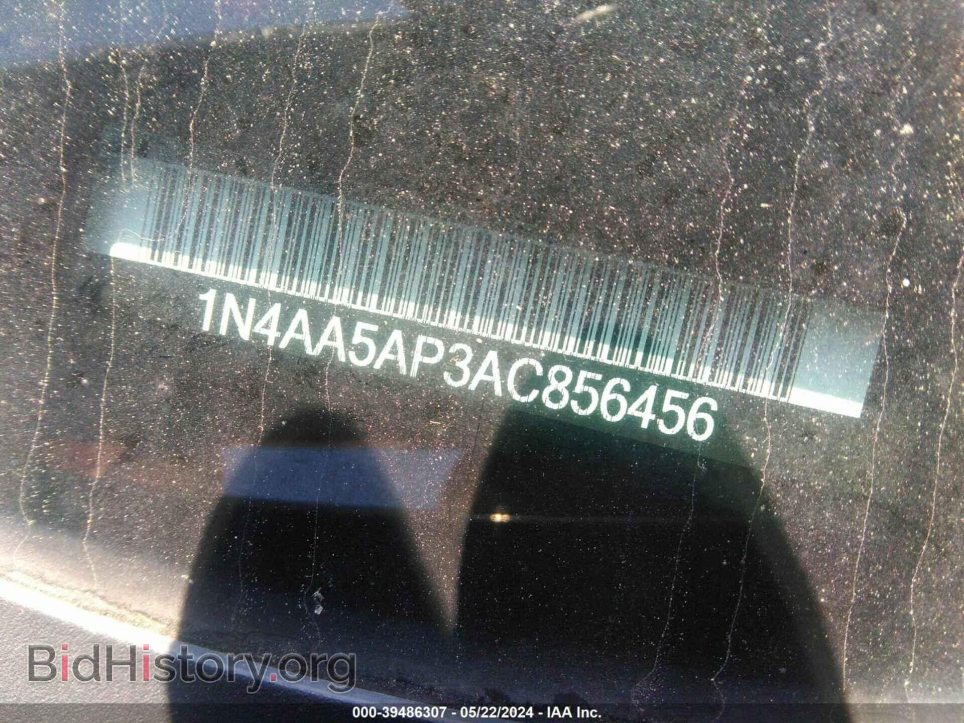2010 NISSAN MAXIMA - VIN: 1N4AA5AP3AC856456 - Фото 9
