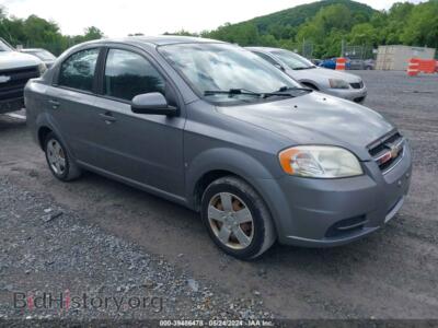 2009 Chevrolet AVEO LT, gray — VIN KL1TD56E89B336375, IAAI