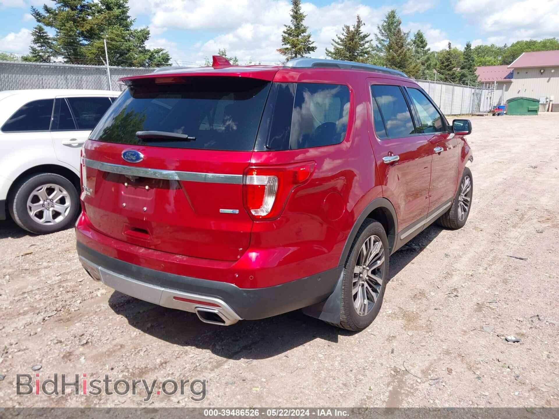 2016 FORD EXPLORER - VIN: 1FM5K8HTXGGC34138 - Фото 4