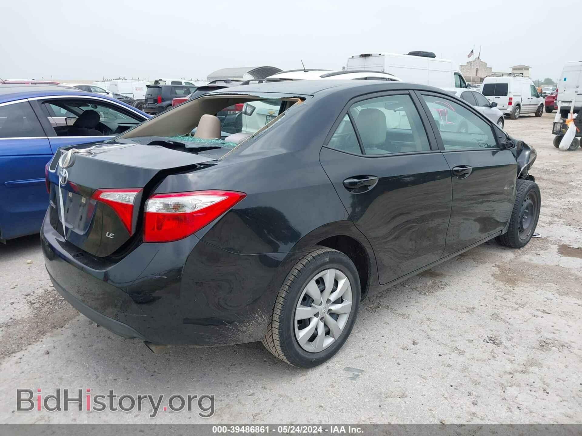 2014 TOYOTA COROLLA - VIN: 5YFBURHE4EP128322 - Фото 4