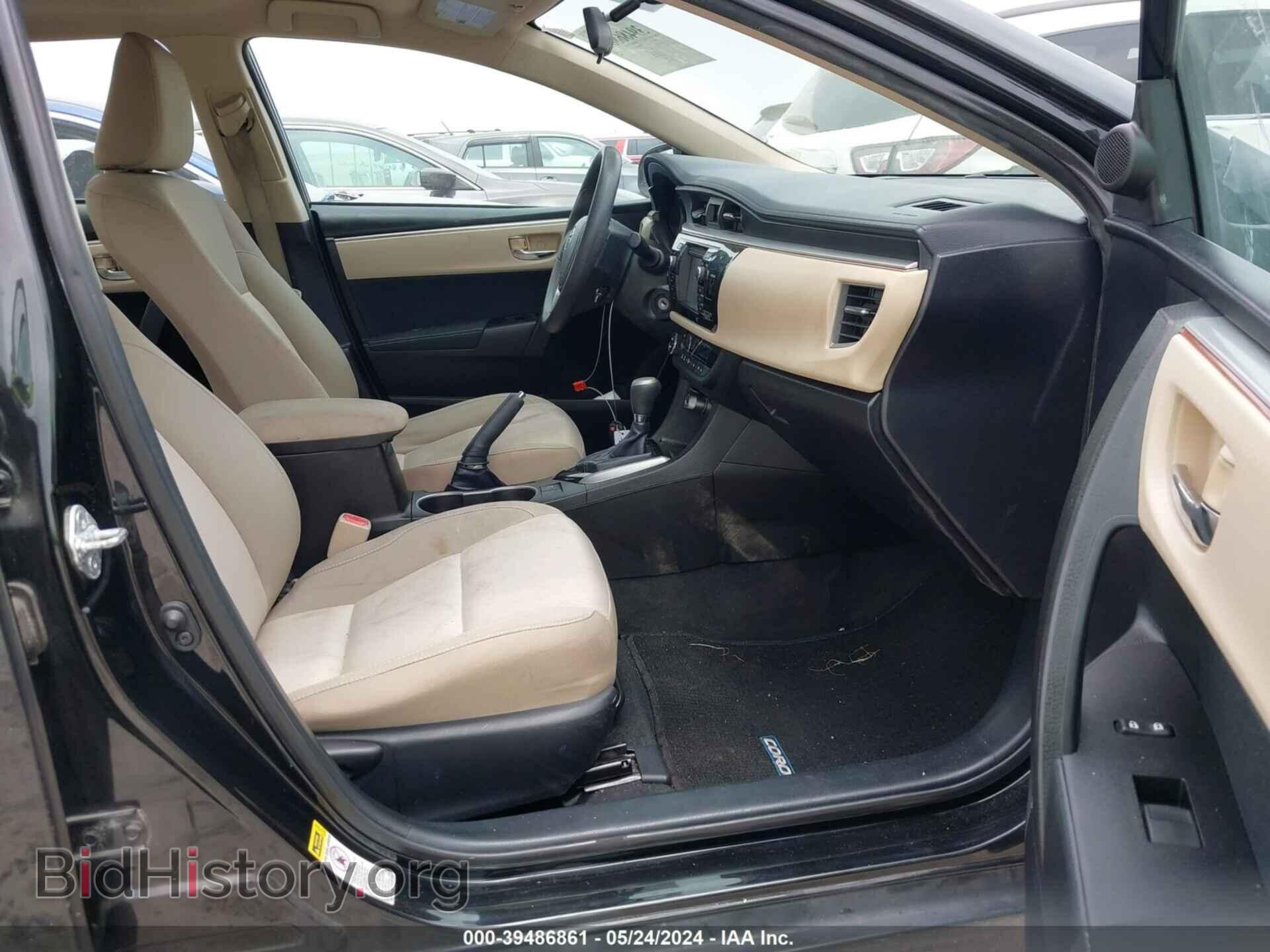 2014 TOYOTA COROLLA - VIN: 5YFBURHE4EP128322 - Фото 5
