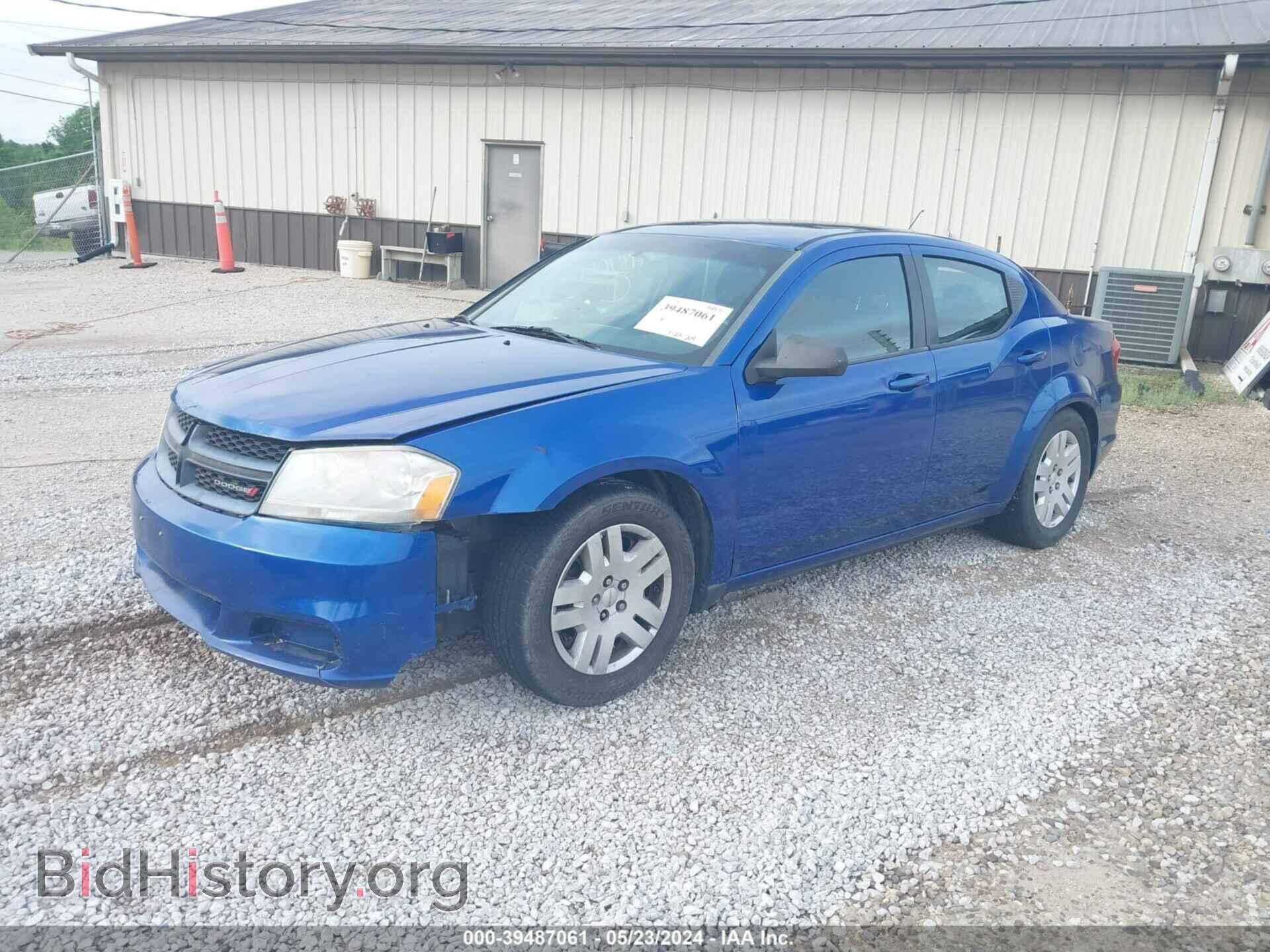 2014 DODGE AVENGER - VIN: 1C3CDZAB3EN115891 - Фото 2