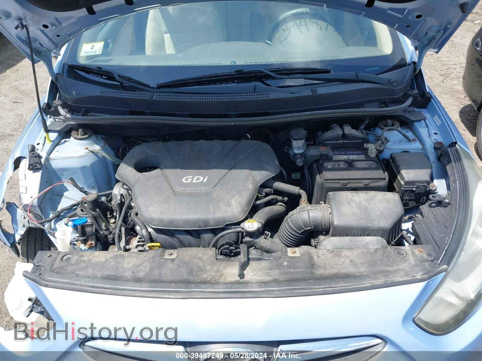 2013 HYUNDAI ACCENT - VIN: KMHCT4AEXDU343544 - Фото 10