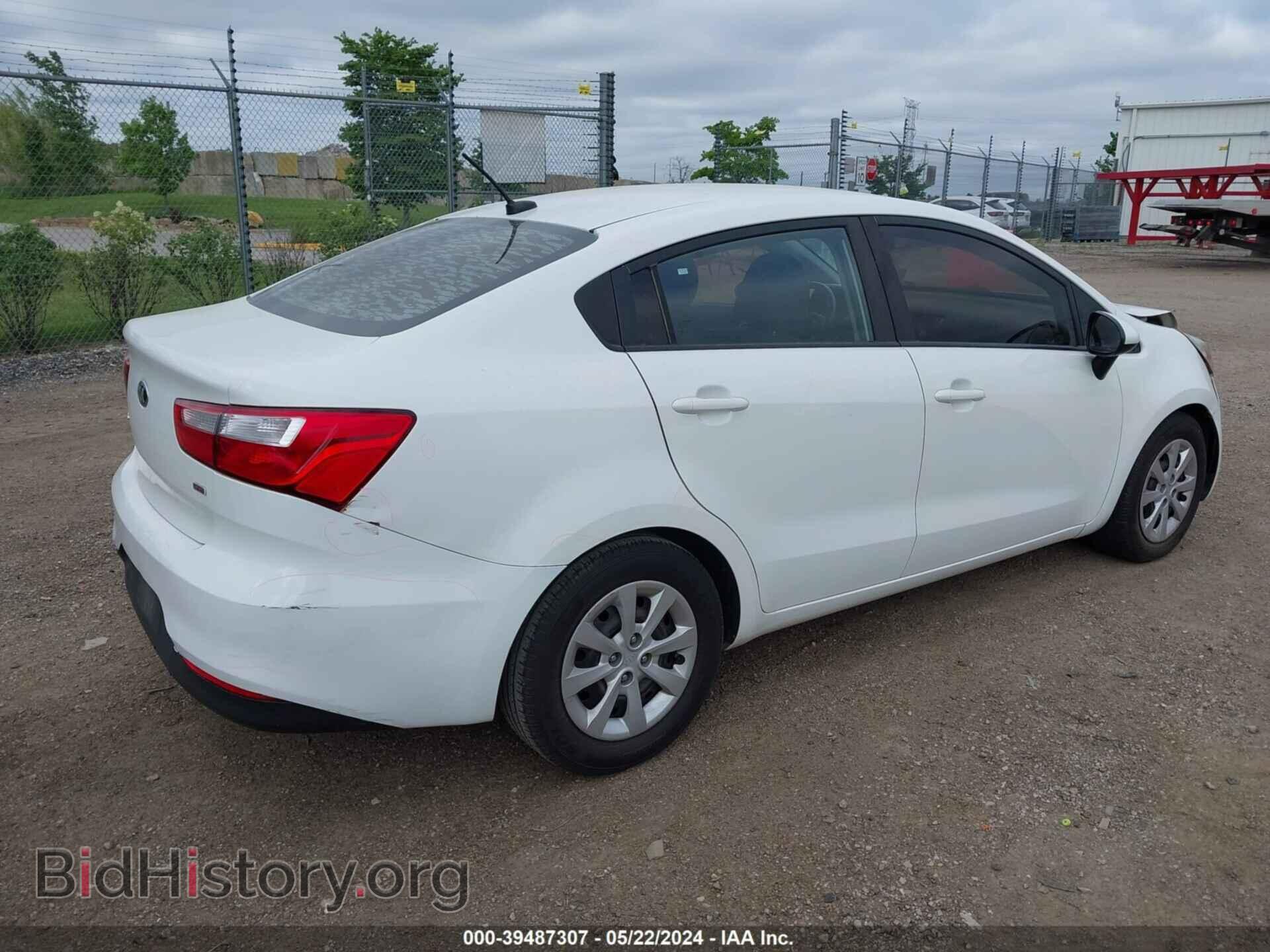 2016 KIA RIO - VIN: KNADM4A32G6613067 - Фото 4
