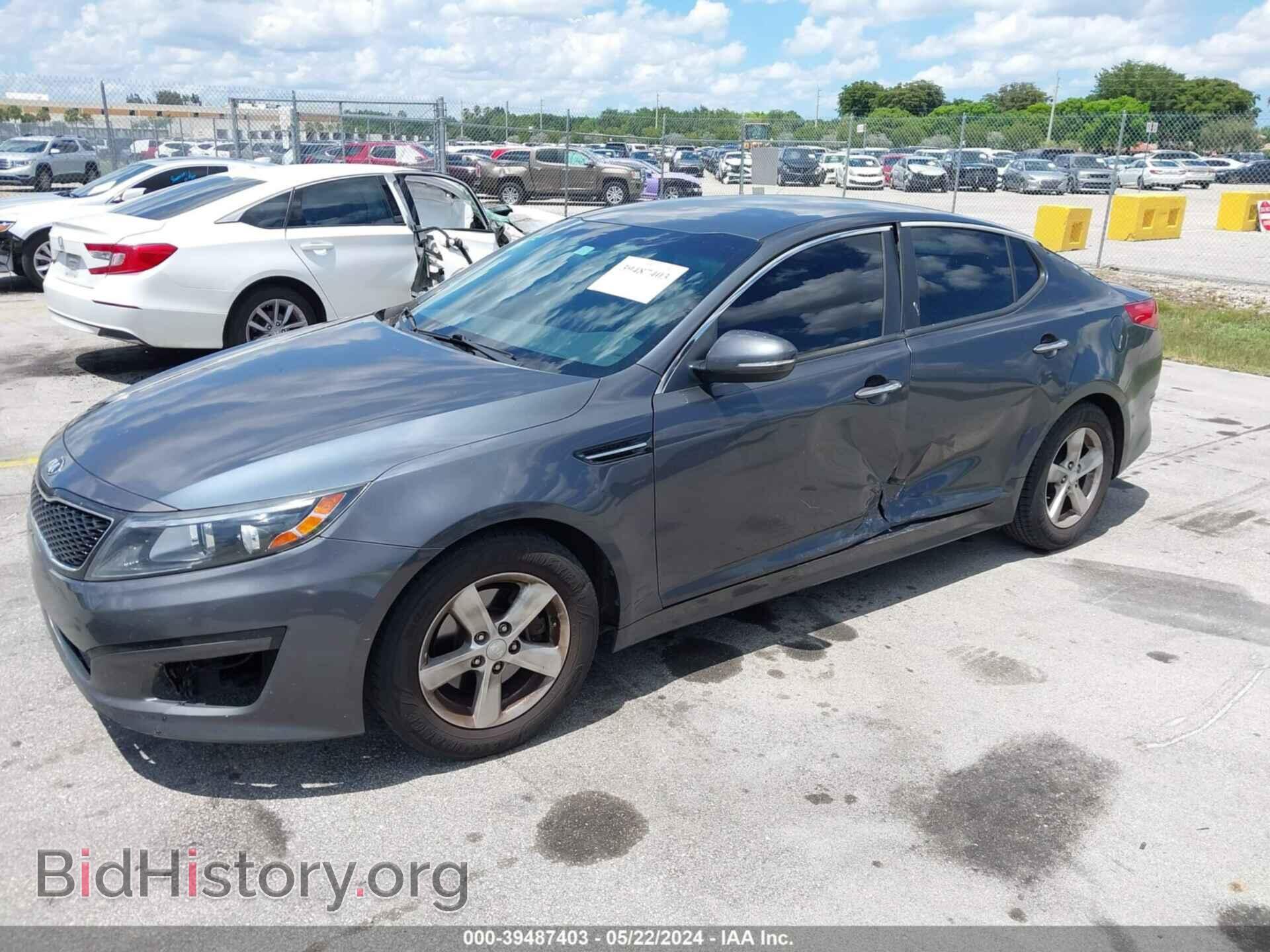 2015 KIA OPTIMA - VIN: KNAGM4A71F5627496 - Photo 2