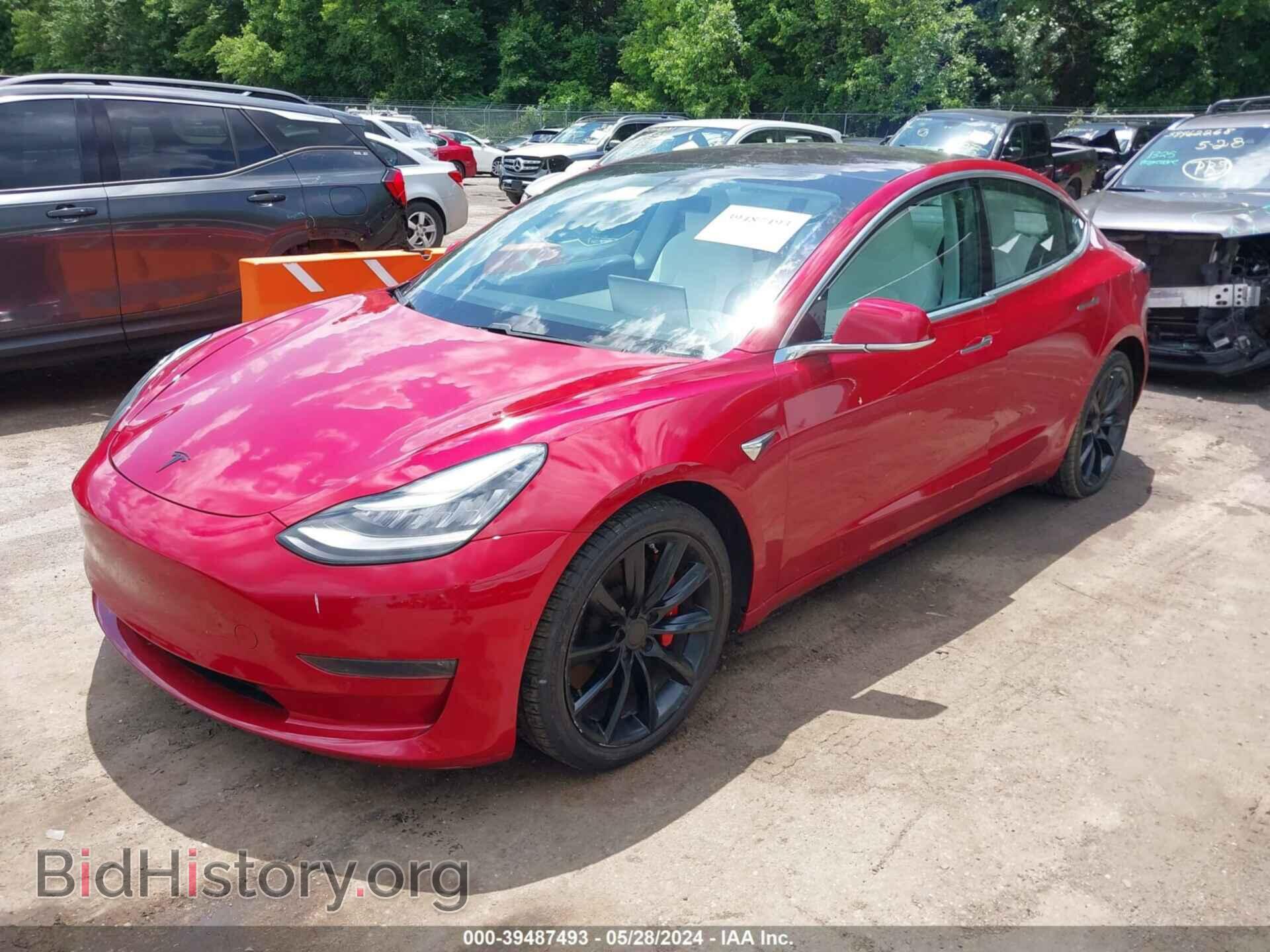 2018 TESLA MODEL 3 - VIN: 5YJ3E1EB1JF079924 - Фото 2
