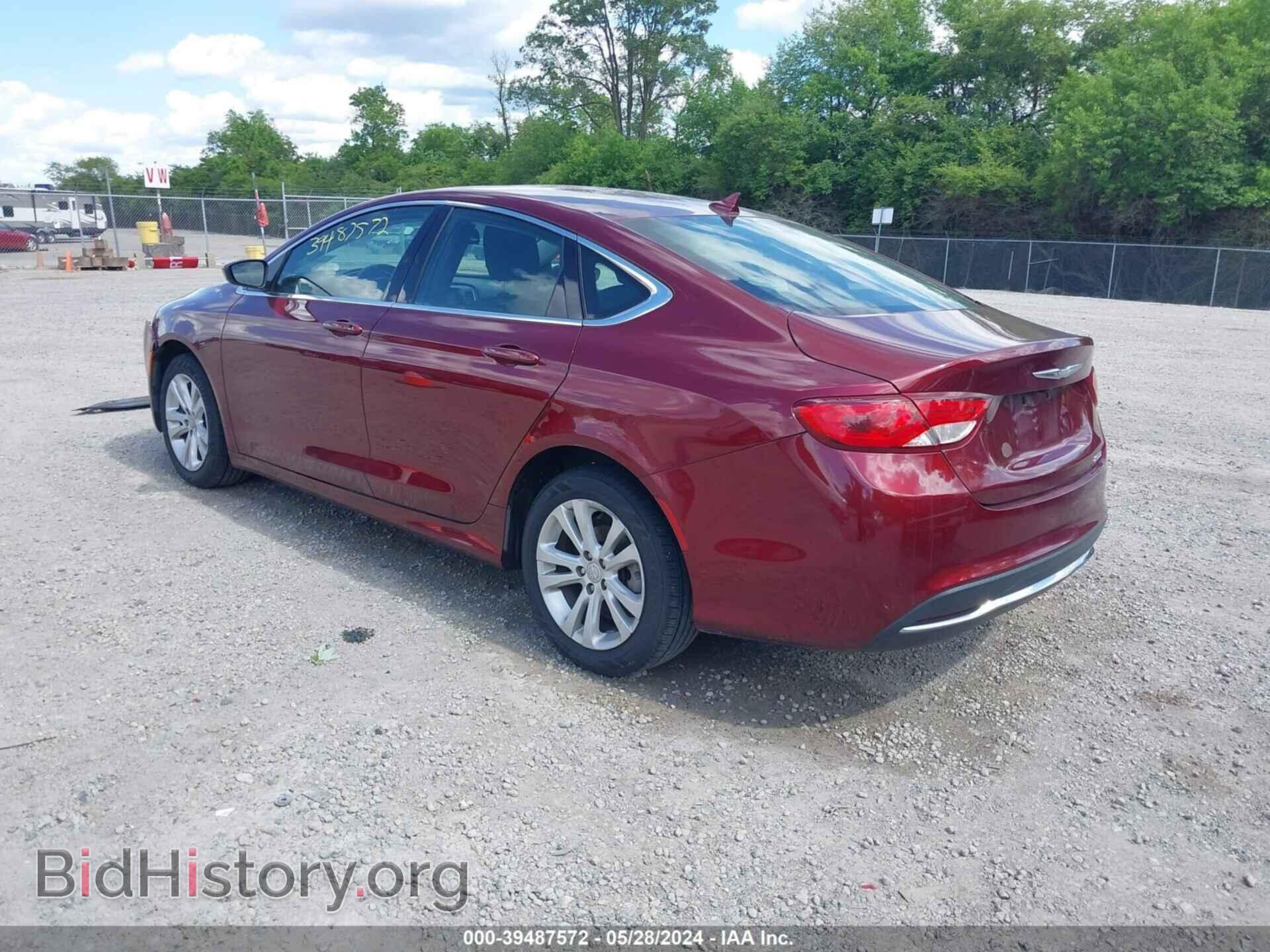 2016 CHRYSLER 200 - VIN: 1C3CCCAB8GN115291 - Фото 3