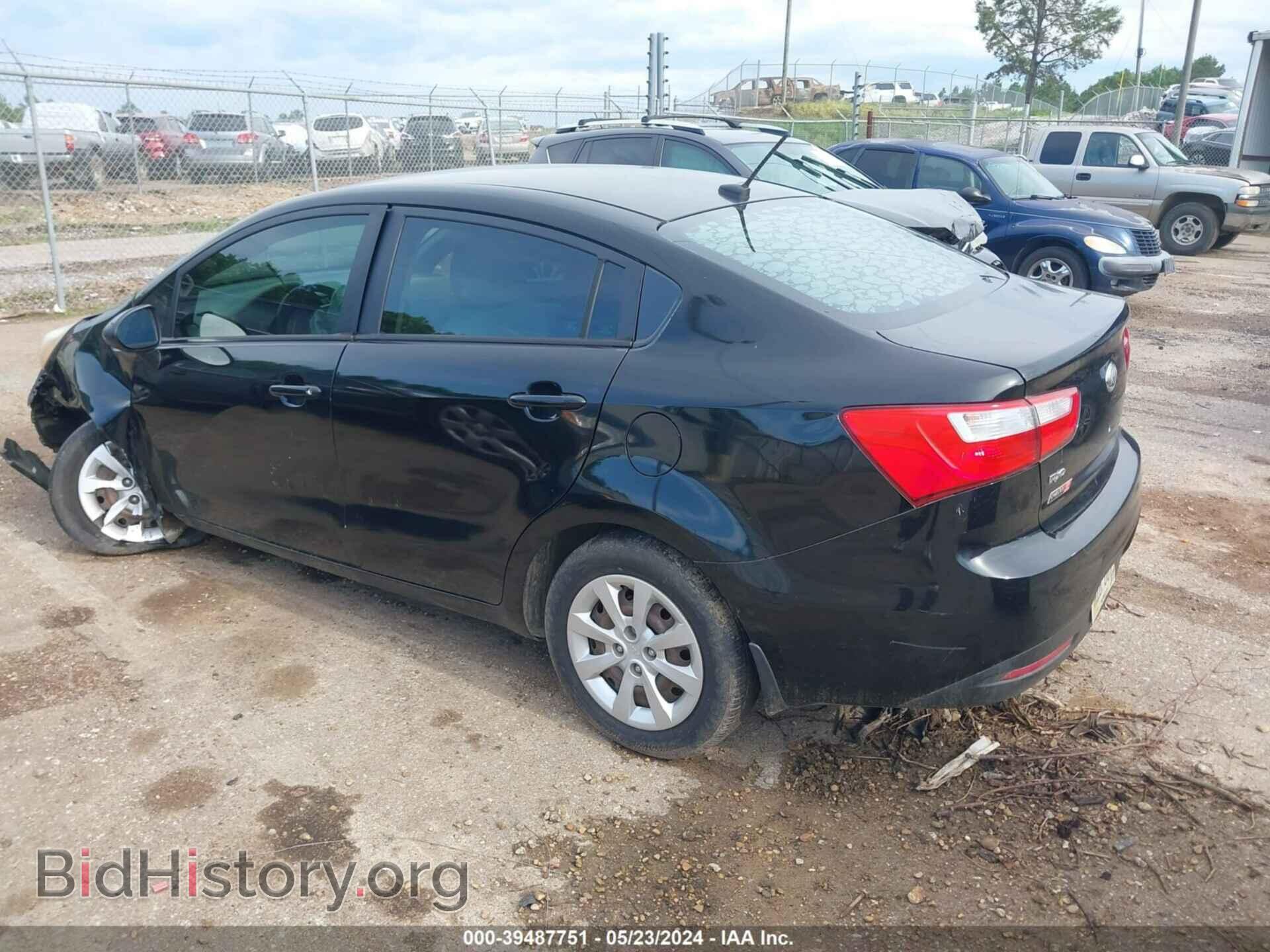 2013 KIA RIO - VIN: KNADM4A37D6146823 - Фото 3