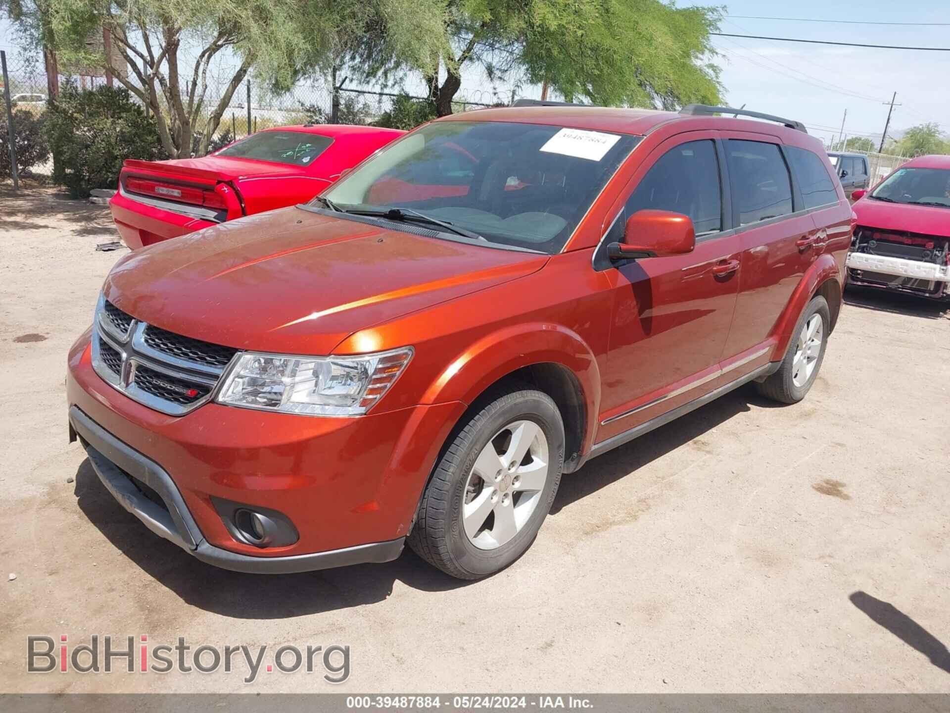 2012 DODGE JOURNEY - VIN: 3C4PDCBB5CT394590 - Фото 2