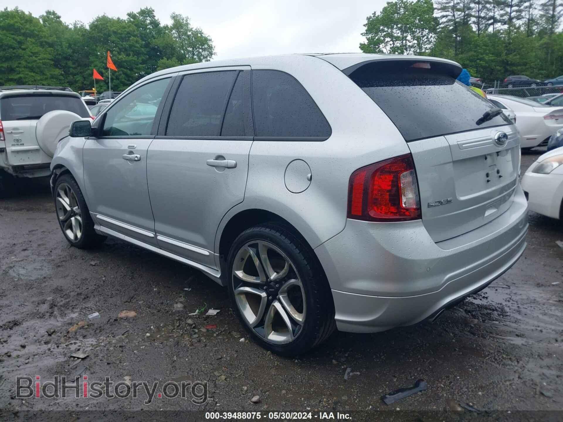 2014 FORD EDGE - VIN: 2FMDK4AK2EBA00554 - Фото 3