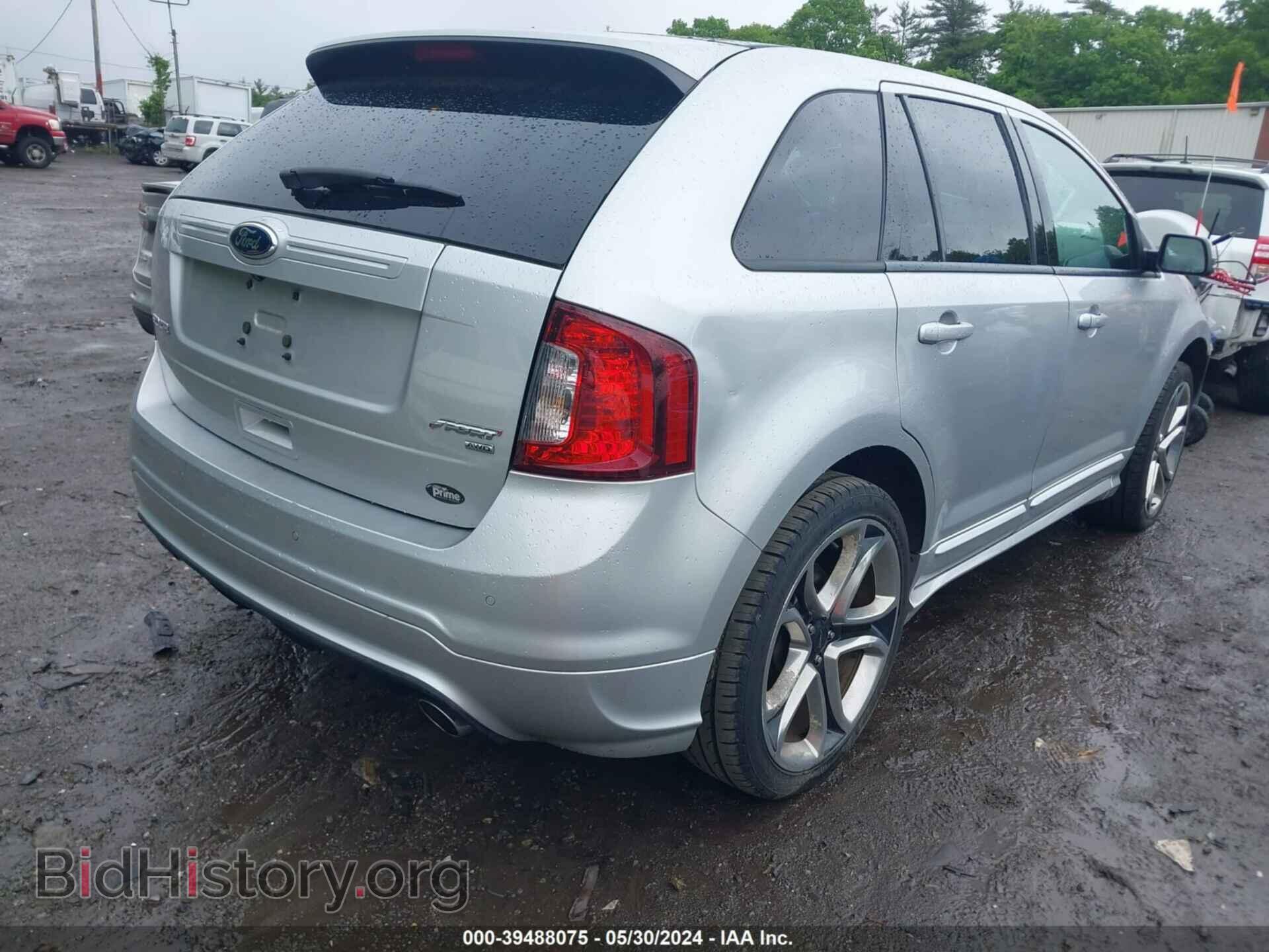 2014 FORD EDGE - VIN: 2FMDK4AK2EBA00554 - Фото 4