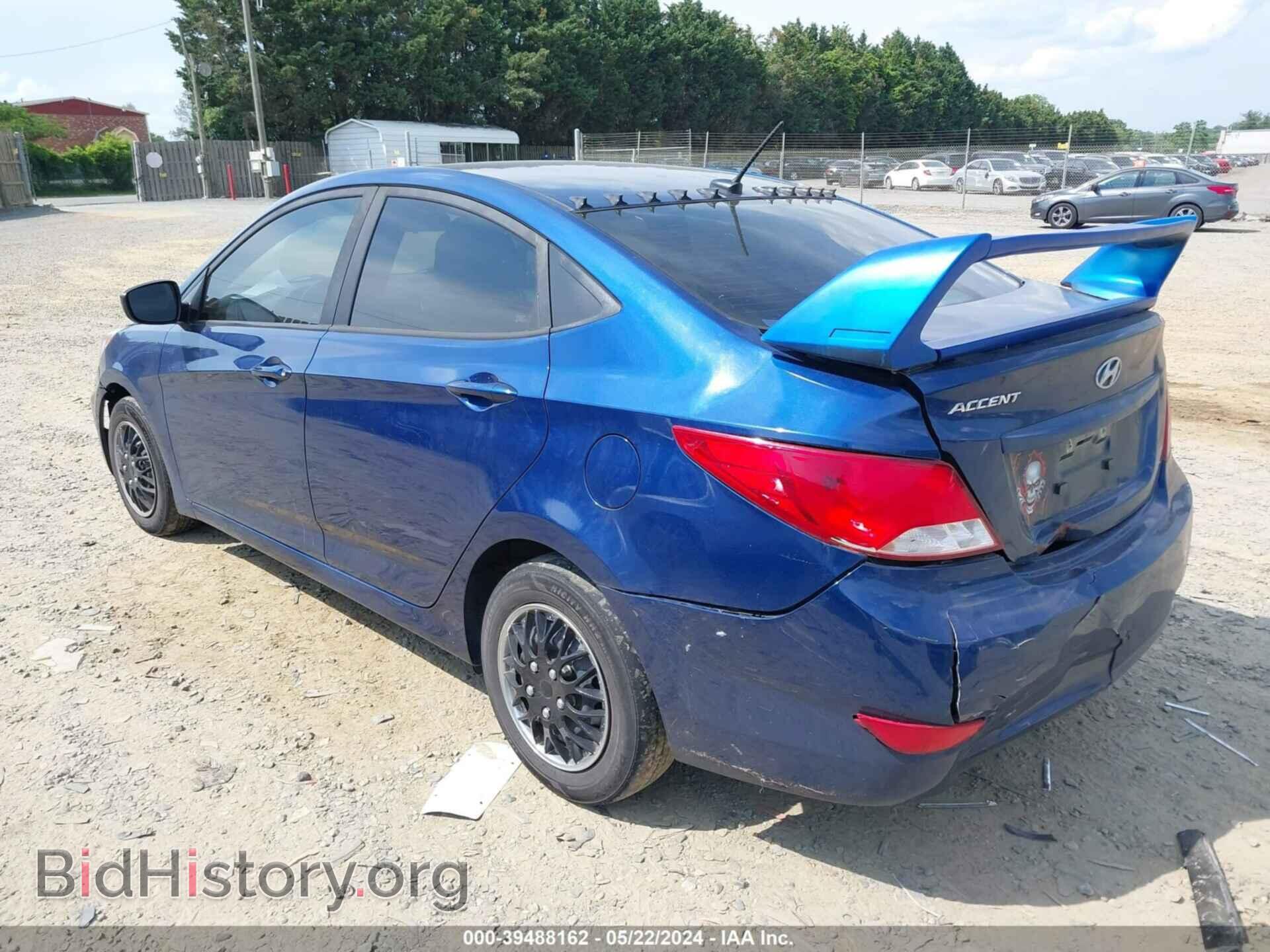 2017 HYUNDAI ACCENT - VIN: KMHCT4AE1HU317372 - Фото 3