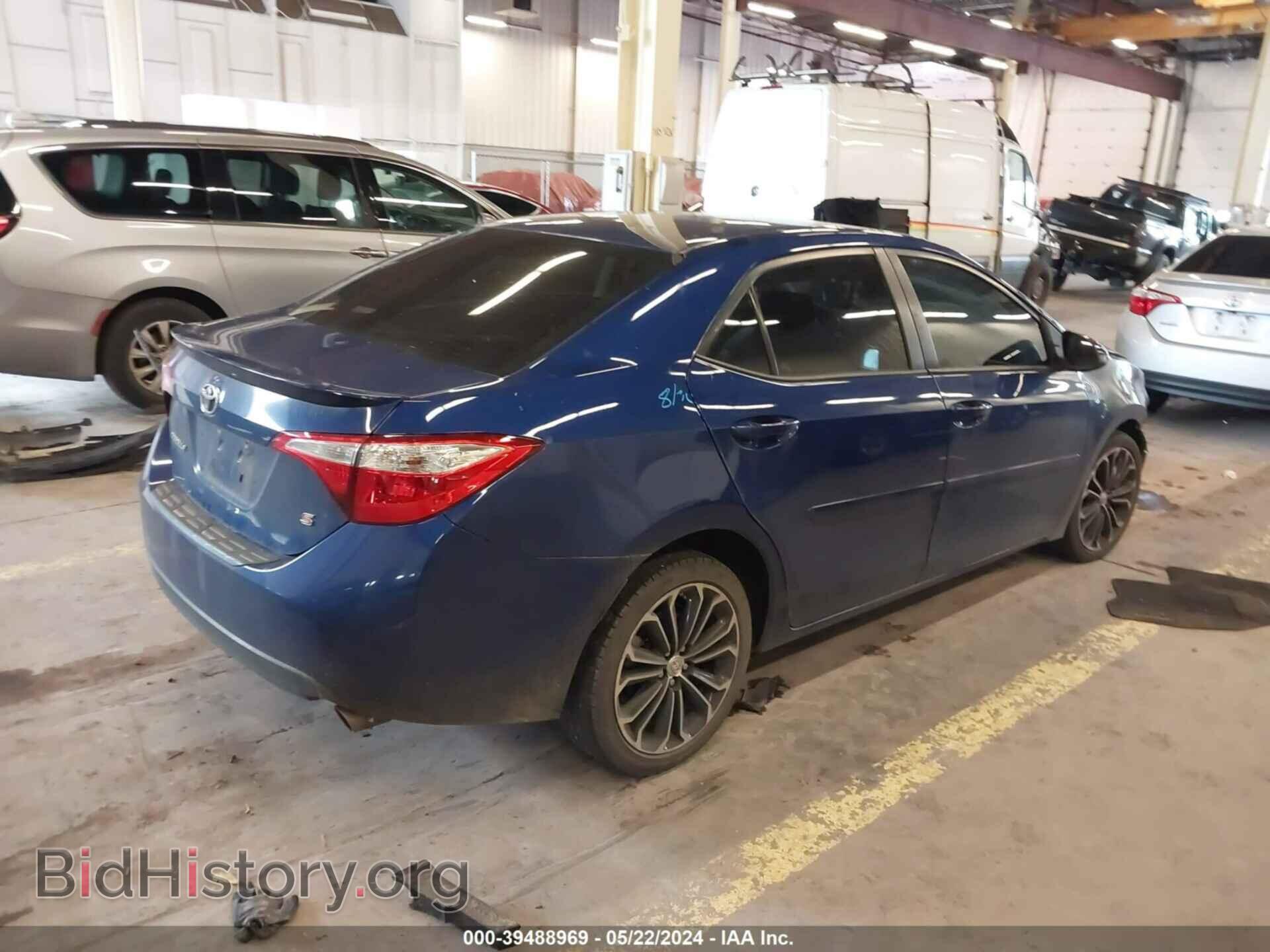 2014 TOYOTA COROLLA - VIN: 2T1BURHE6EC211170 - Фото 4