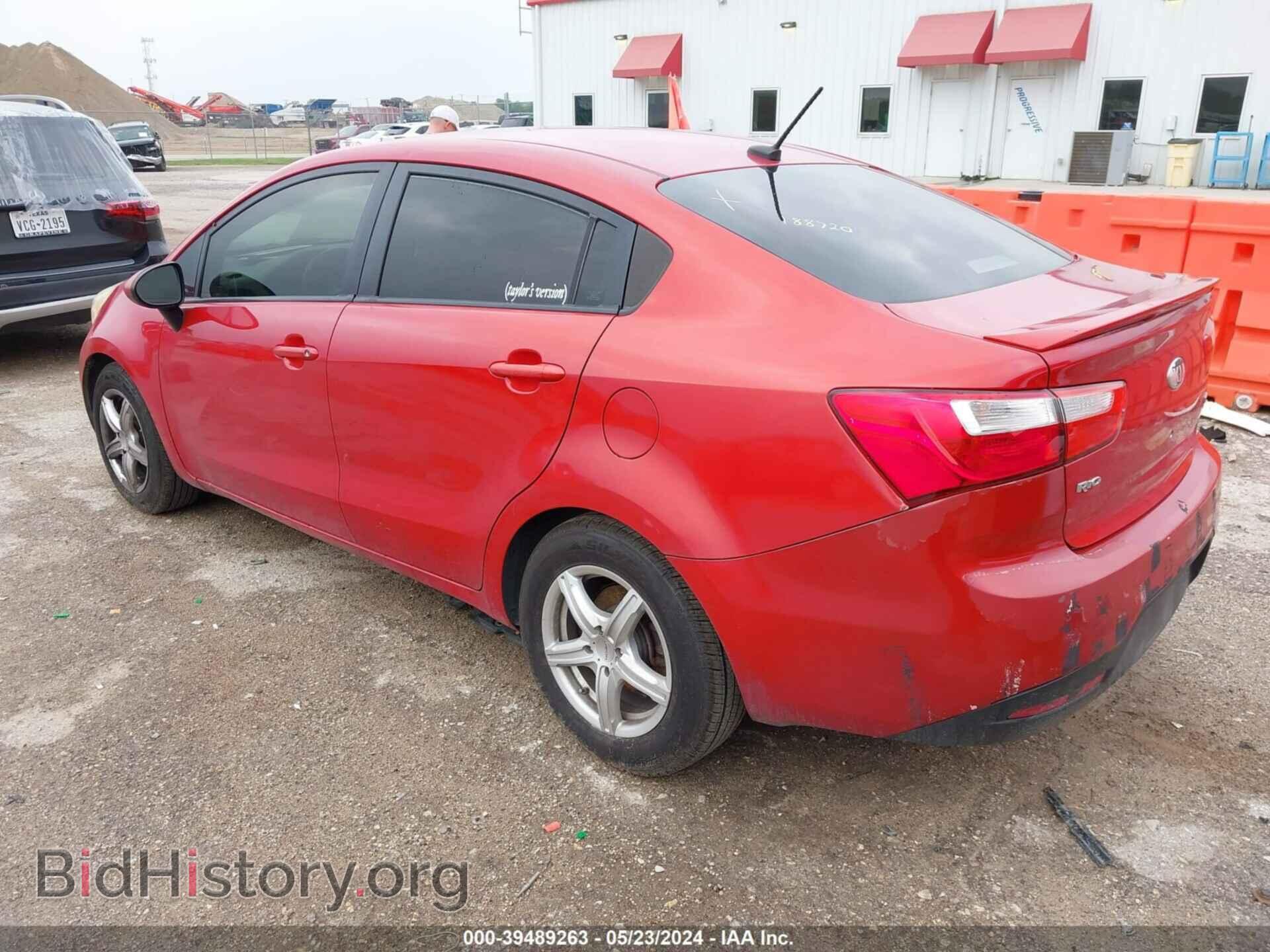 2013 KIA RIO - VIN: KNADM4A32D6231245 - Фото 3