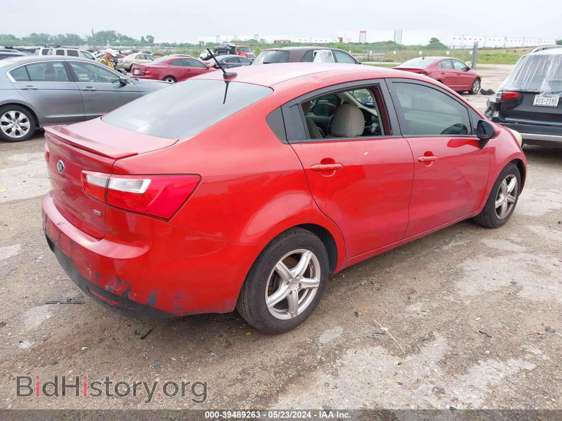 2013 KIA RIO - VIN: KNADM4A32D6231245 - Фото 4